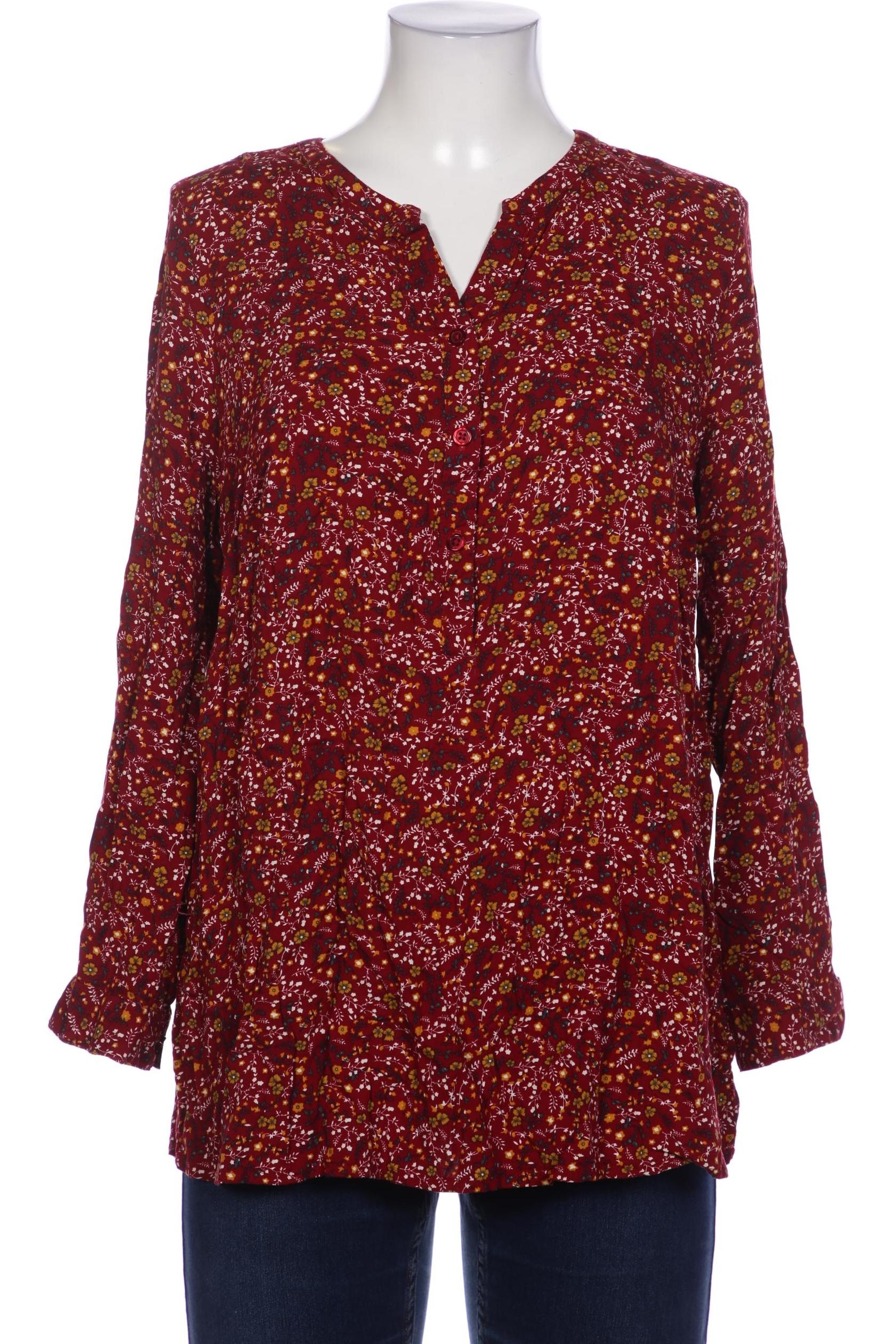 

Ulla Popken Damen Bluse, bordeaux, Gr. 42