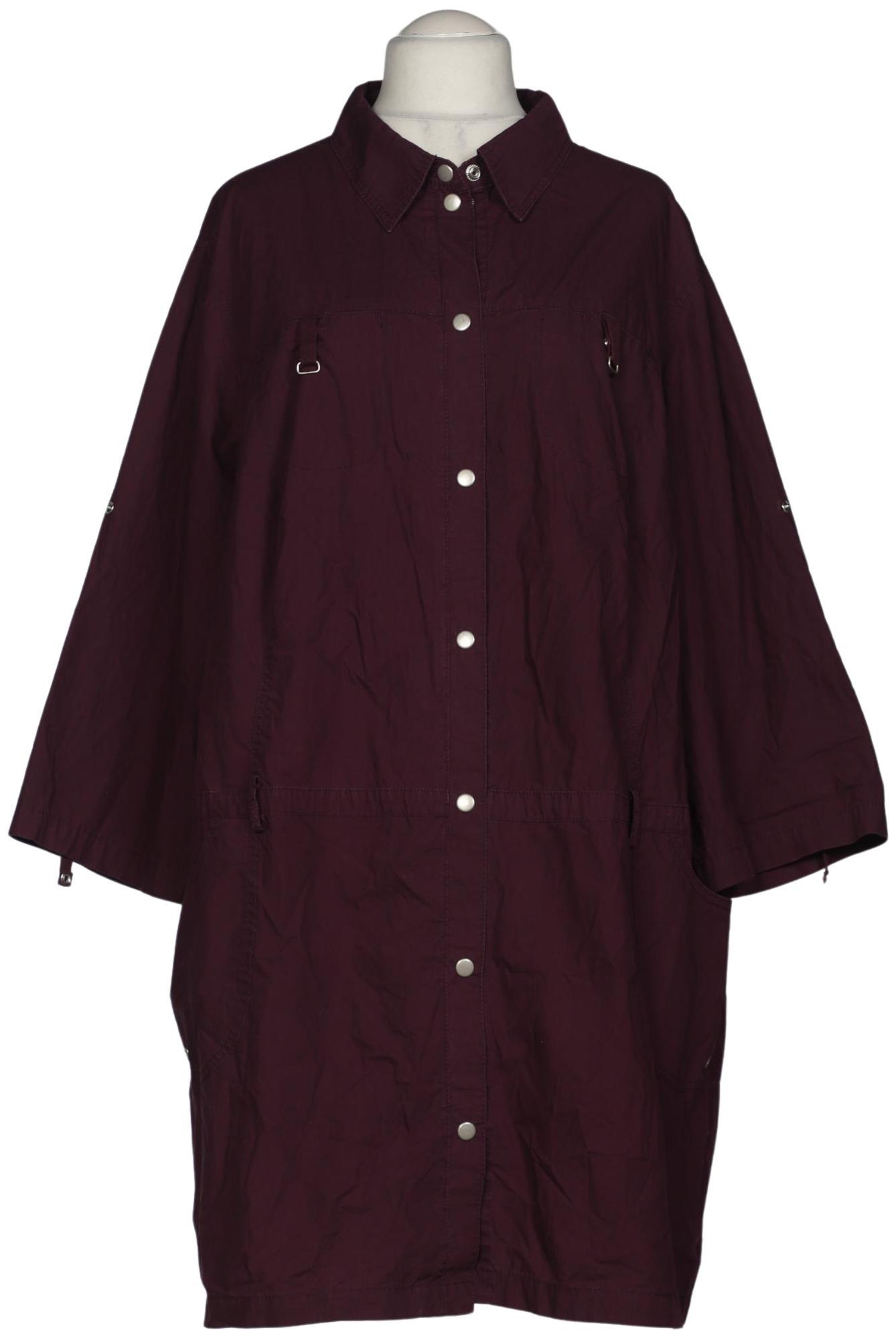 

Ulla Popken Damen Mantel, bordeaux, Gr. 60