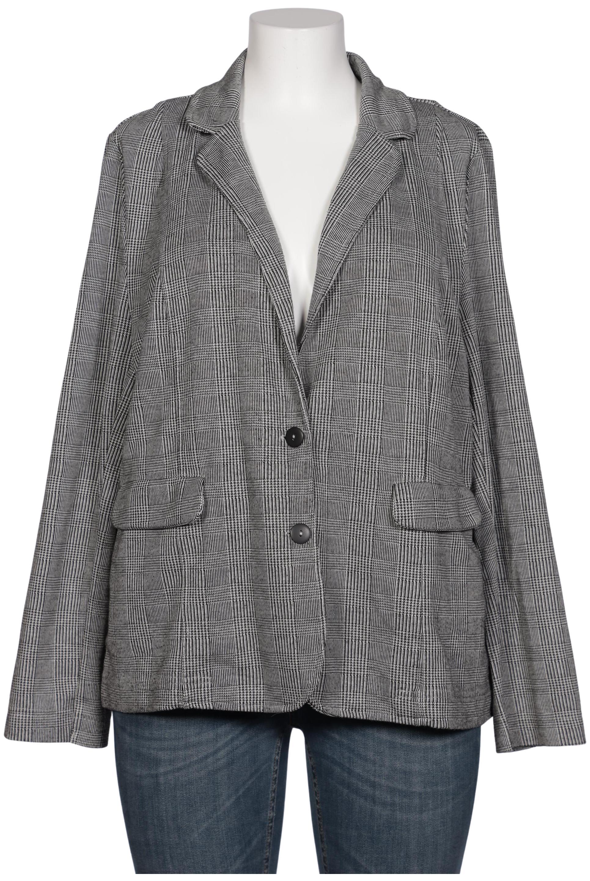 

Ulla Popken Damen Blazer, grau, Gr. 48