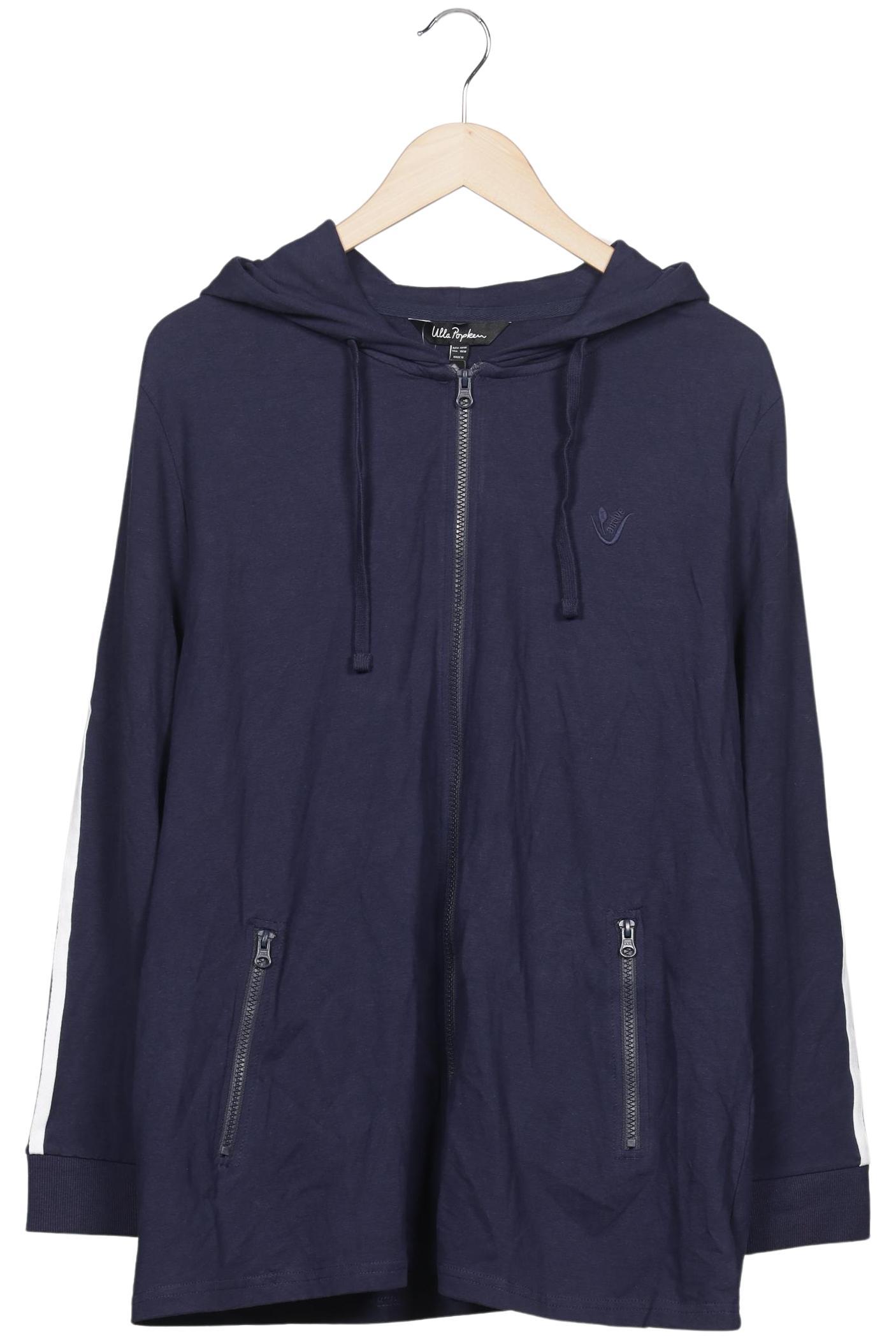 

Ulla Popken Damen Kapuzenpullover, marineblau, Gr. 46