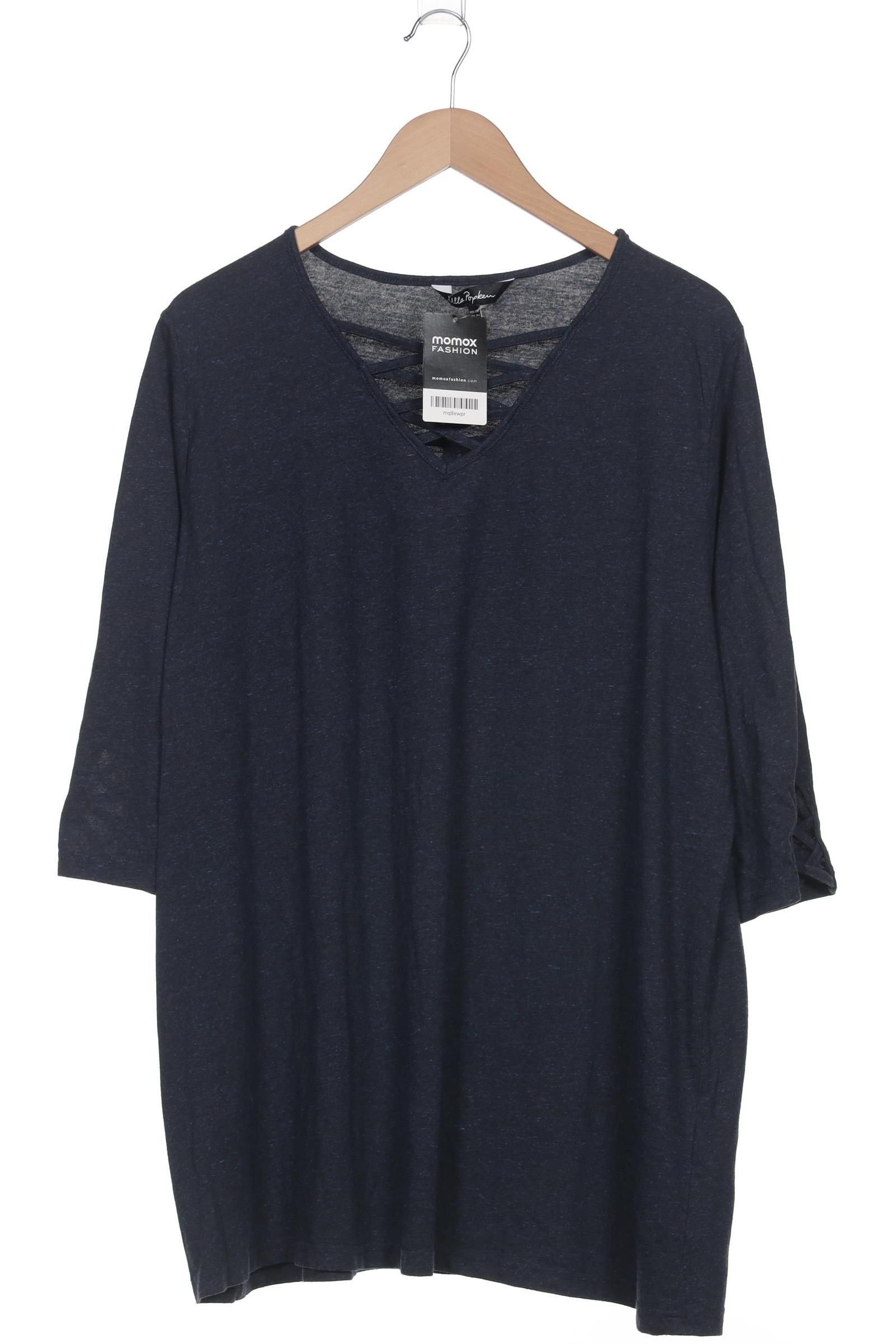 

Ulla Popken Damen Langarmshirt, marineblau, Gr. 50