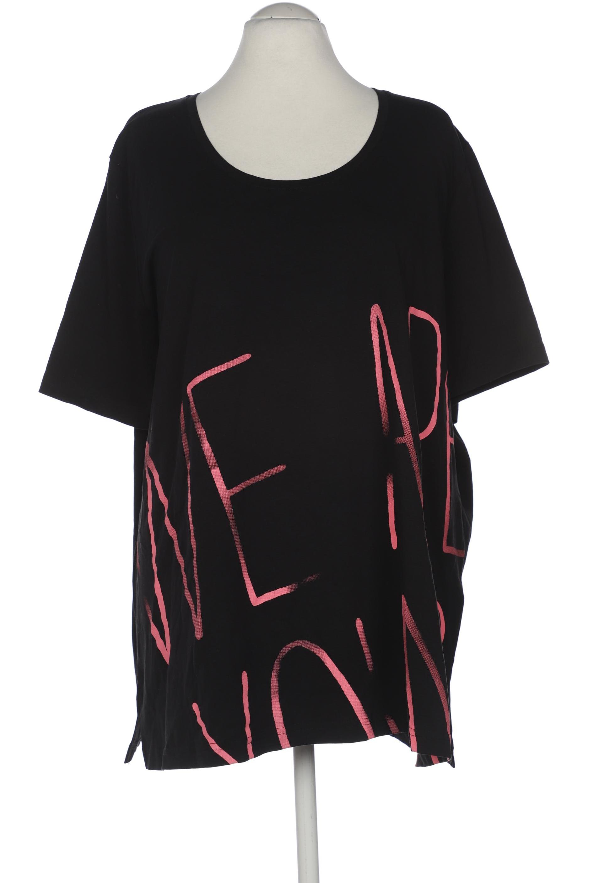 

Ulla Popken Damen T-Shirt, schwarz, Gr. 54