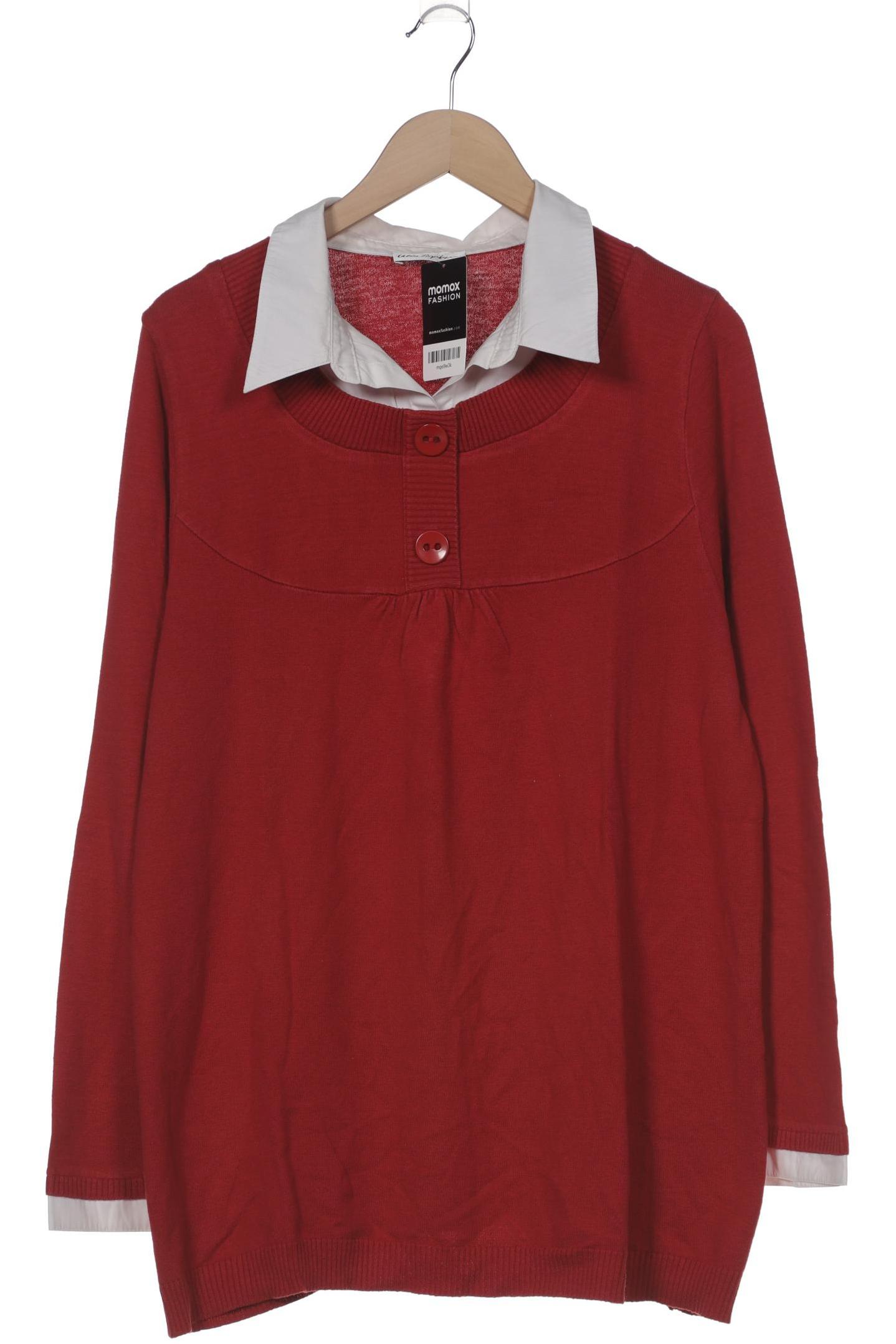 

Ulla Popken Damen Pullover, rot, Gr. 50