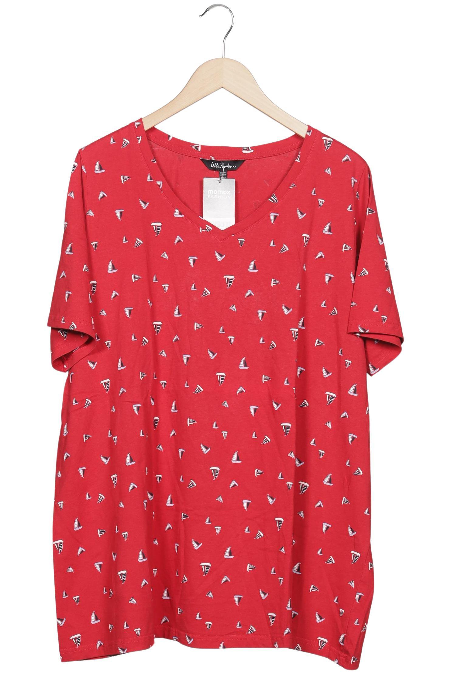 

Ulla Popken Damen T-Shirt, rot, Gr. 50