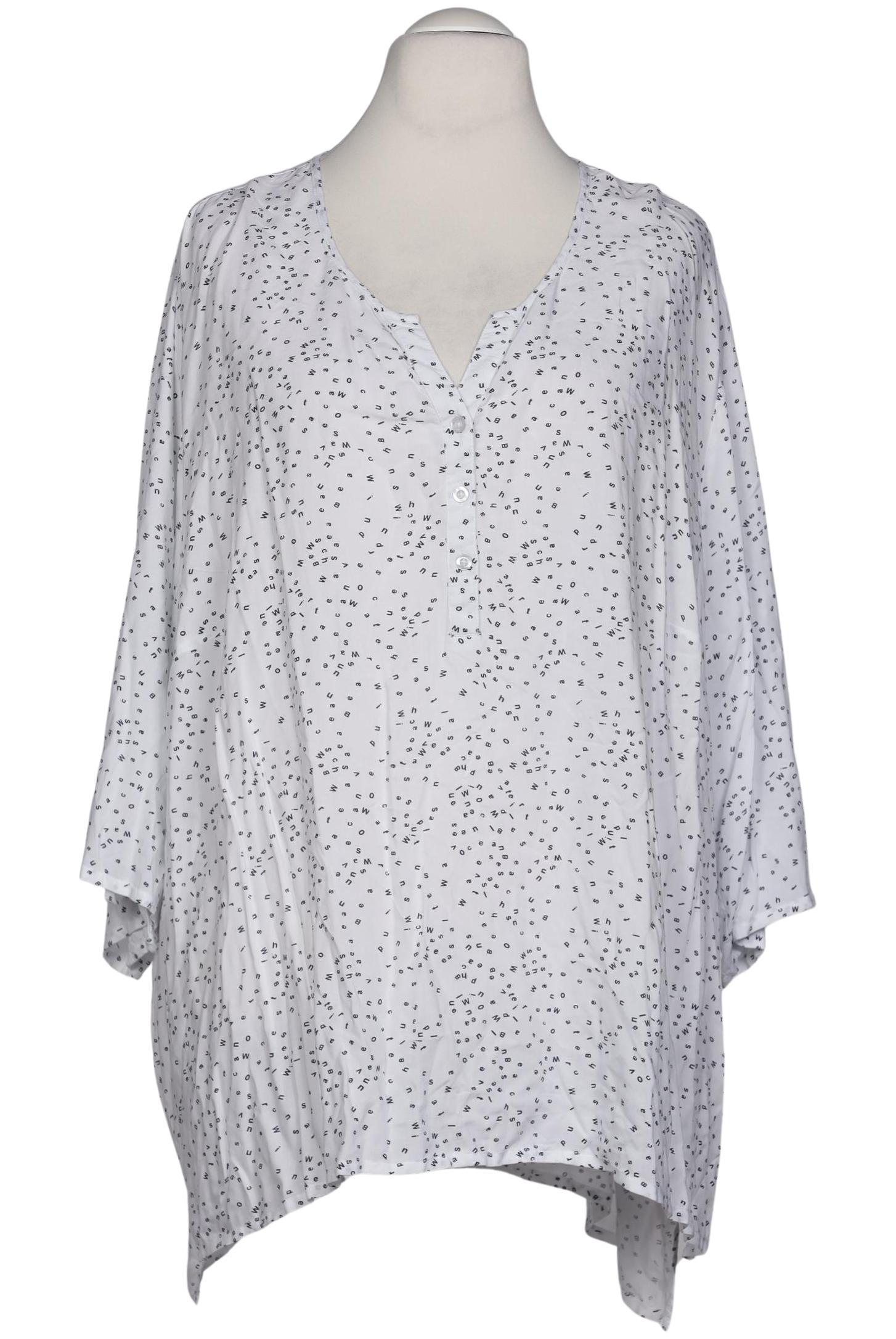 

Ulla Popken Damen Bluse, weiß, Gr. 54
