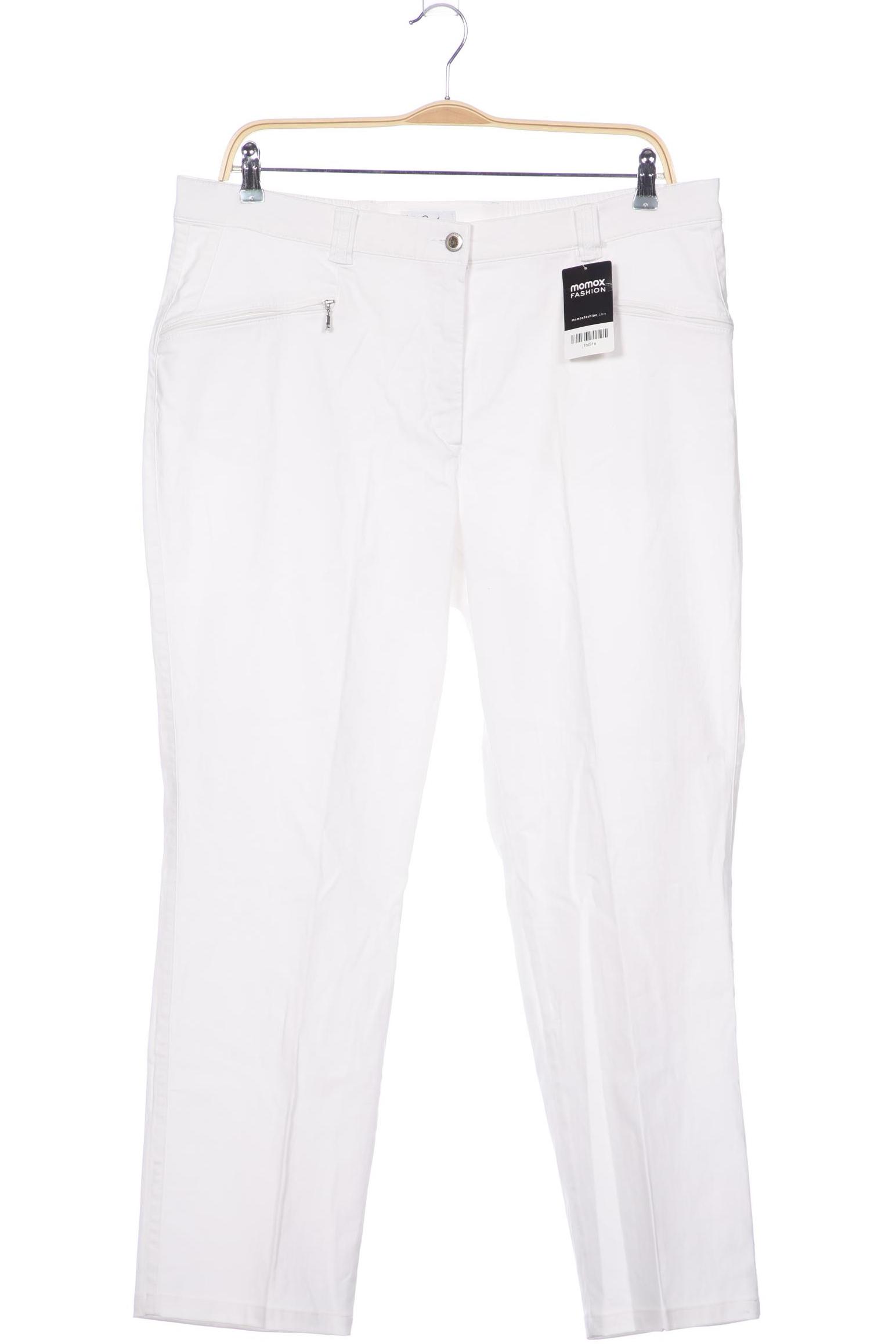

Ulla Popken Damen Jeans, cremeweiß, Gr. 25
