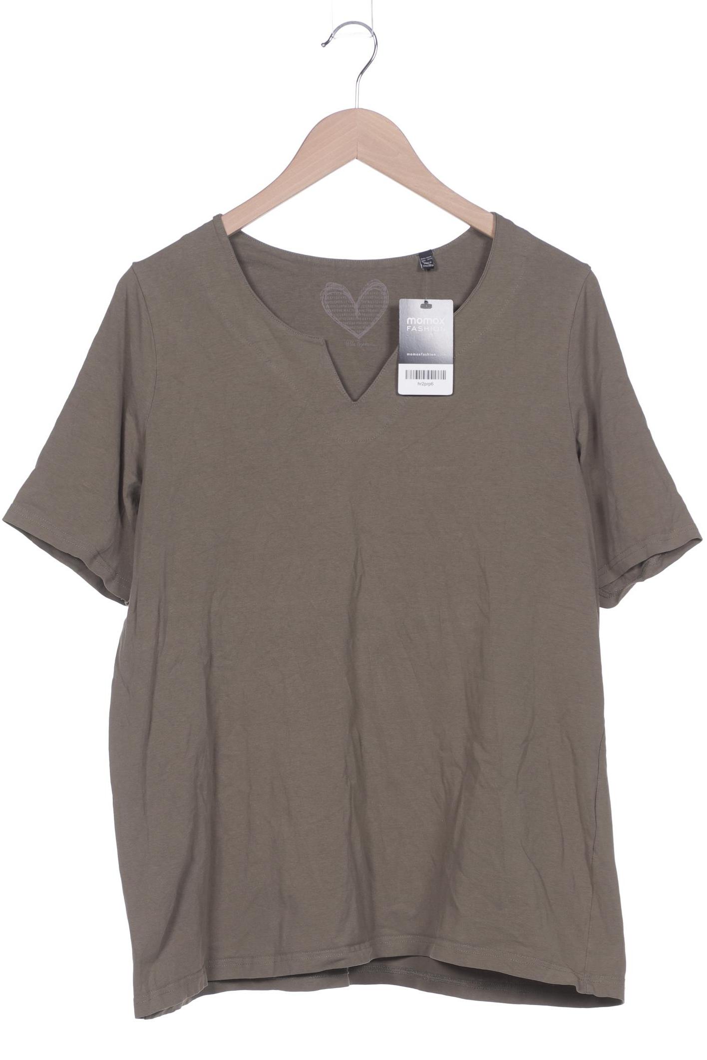 

Ulla Popken Damen T-Shirt, grün, Gr. 42