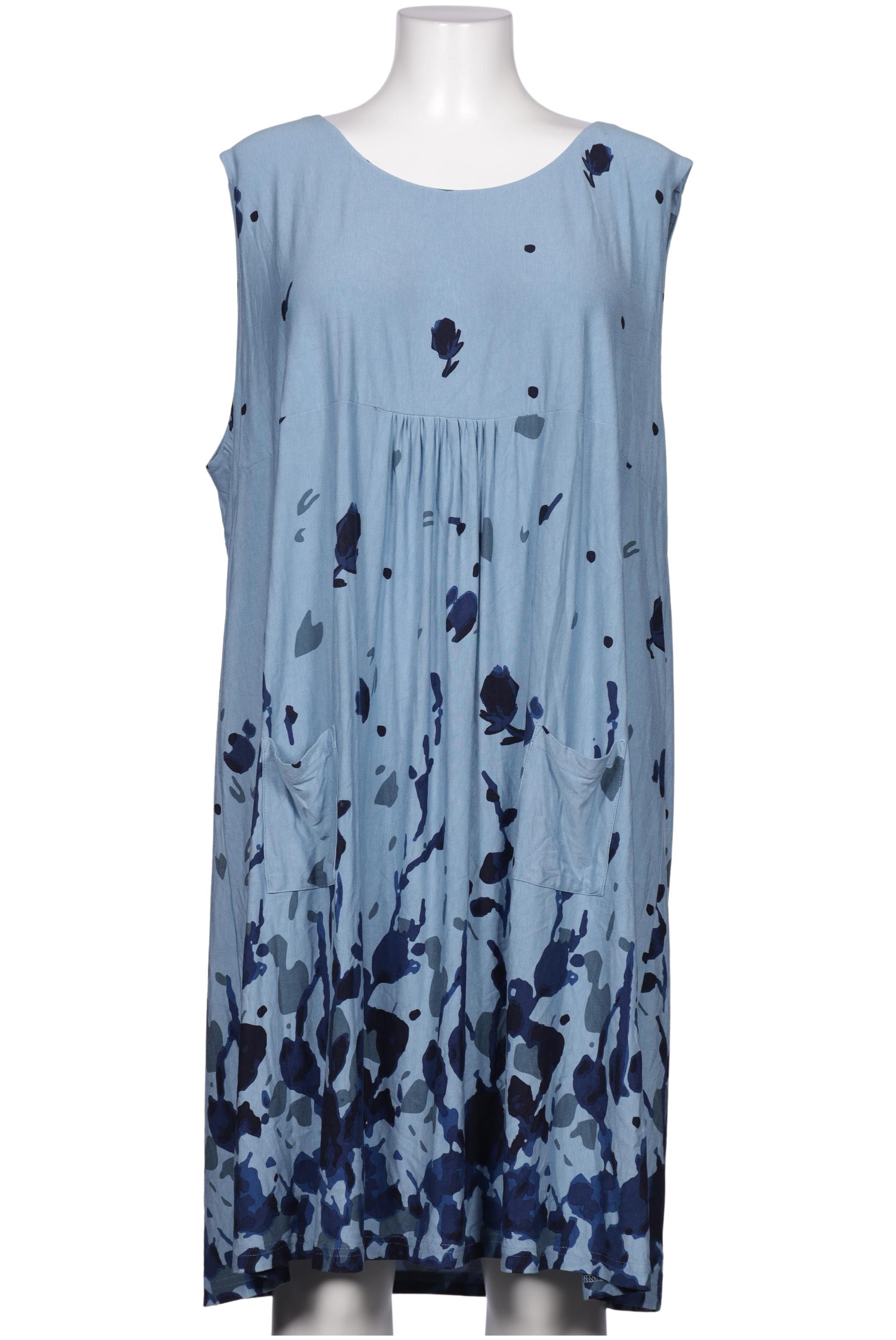 

Ulla Popken Damen Kleid, blau, Gr. 48