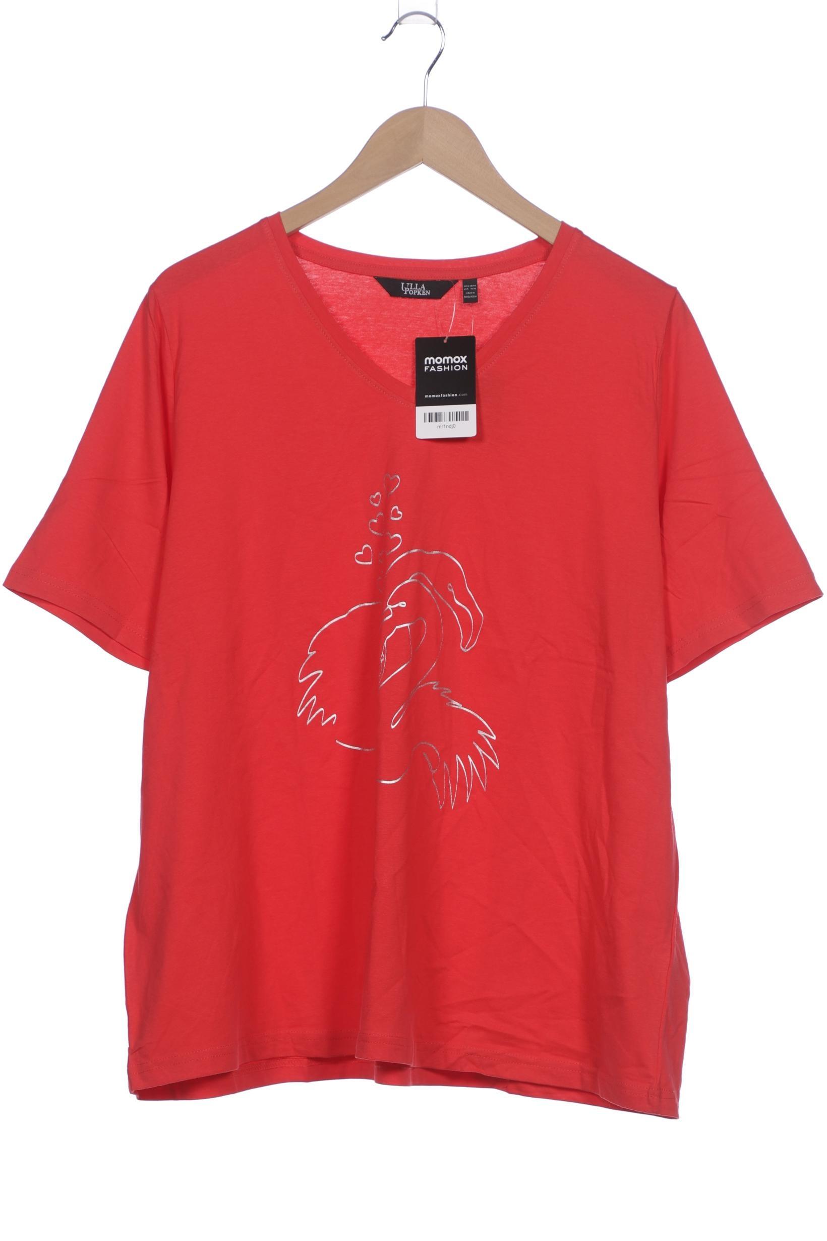 

Ulla Popken Damen T-Shirt, rot, Gr. 46