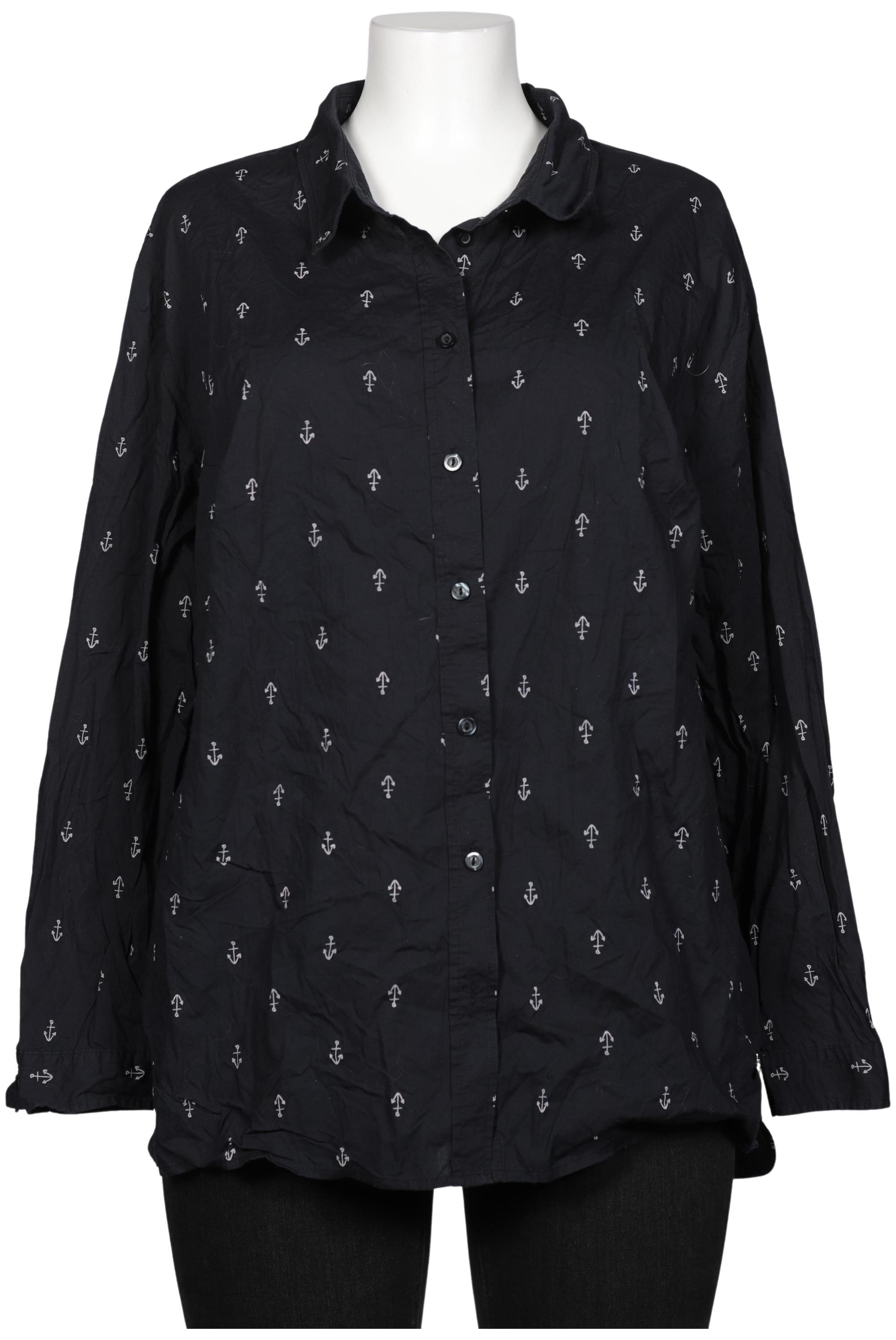 

Ulla Popken Damen Bluse, schwarz, Gr. 46