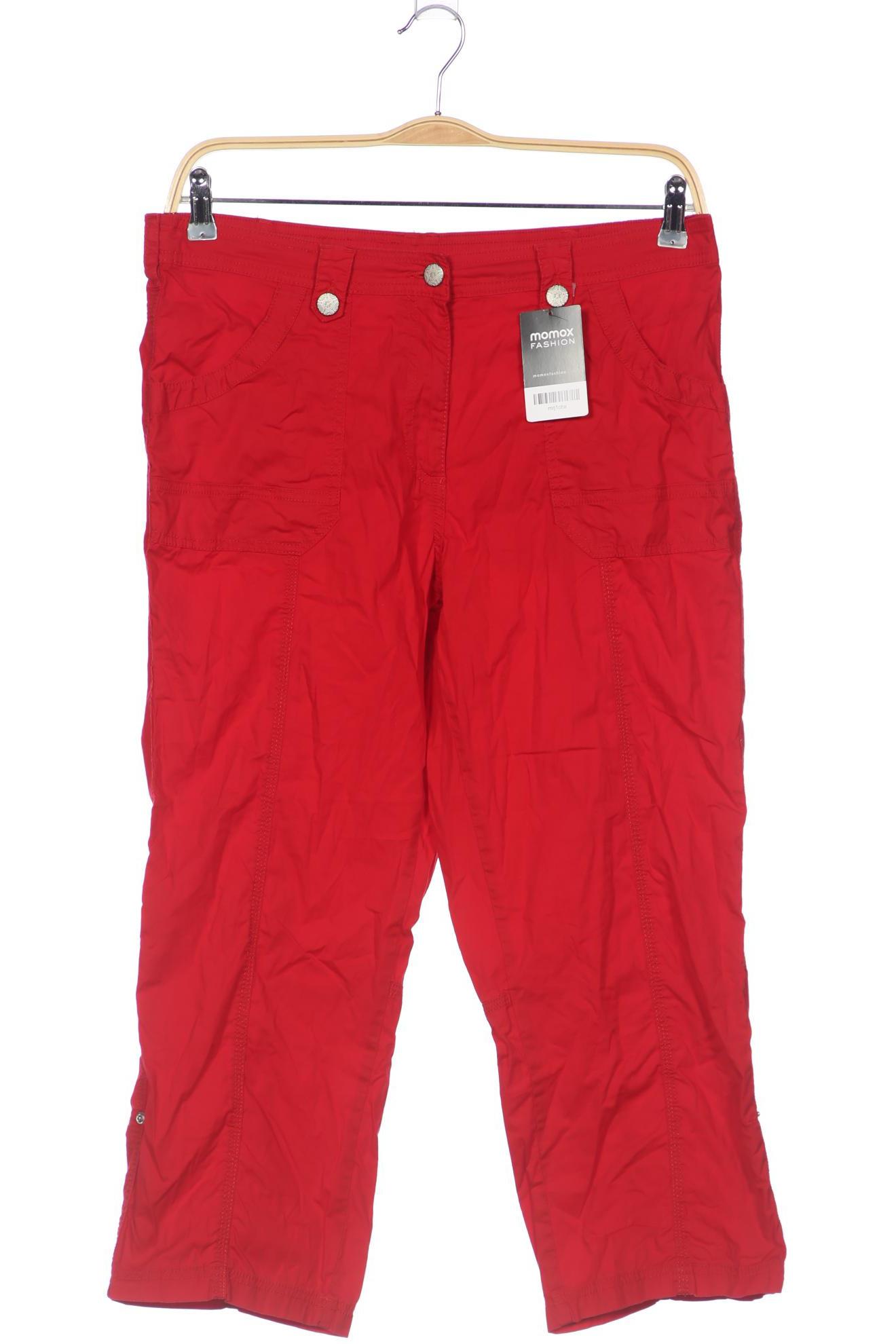 

Ulla Popken Damen Stoffhose, rot, Gr. 42