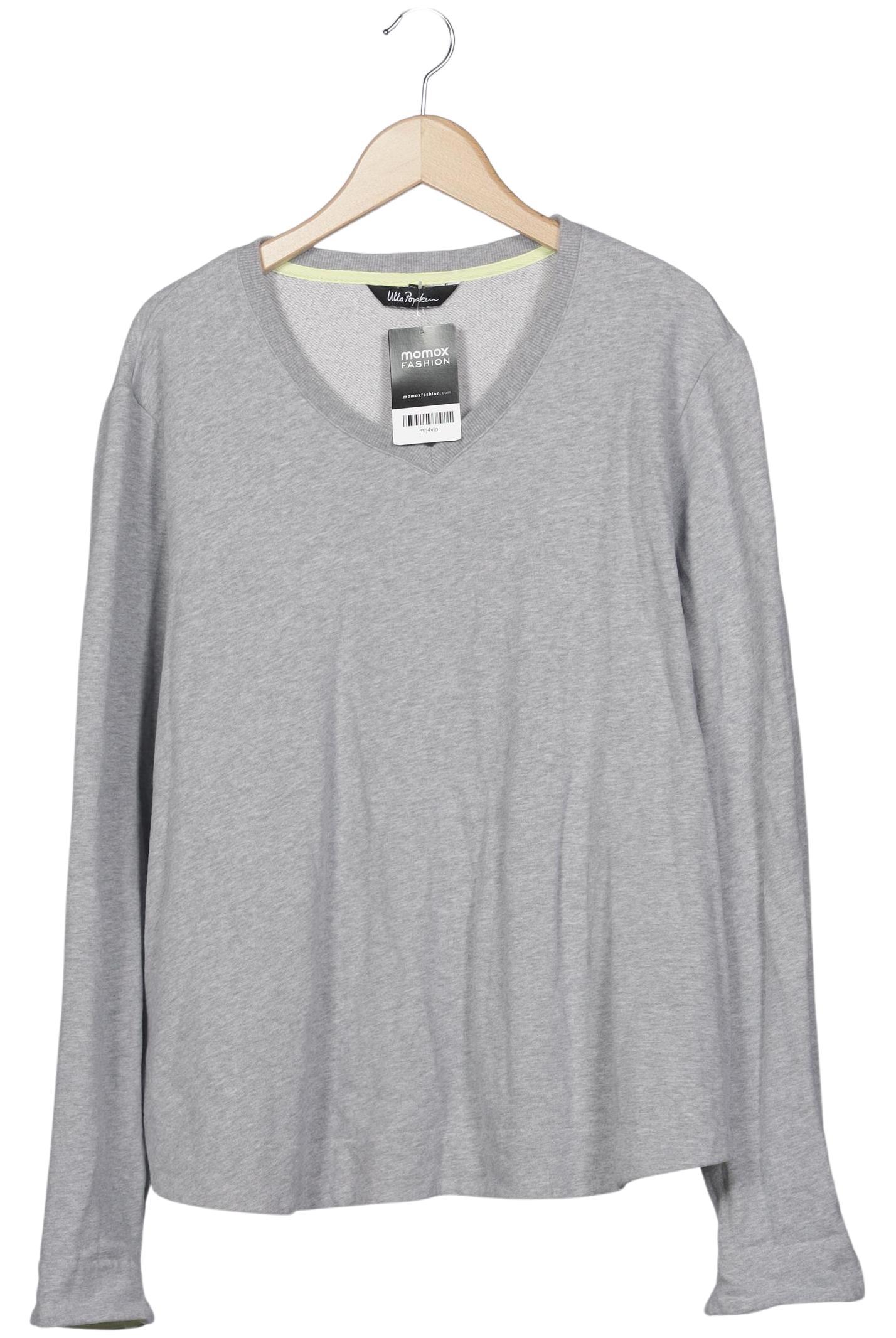

Ulla Popken Damen Sweatshirt, grau, Gr. 50