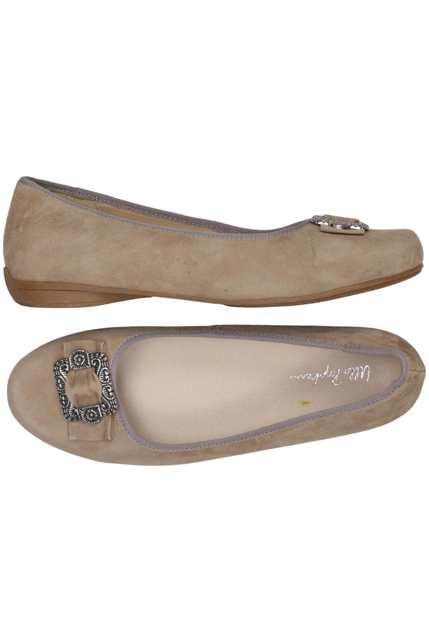 

Ulla Popken Damen Ballerinas, beige, Gr. 41
