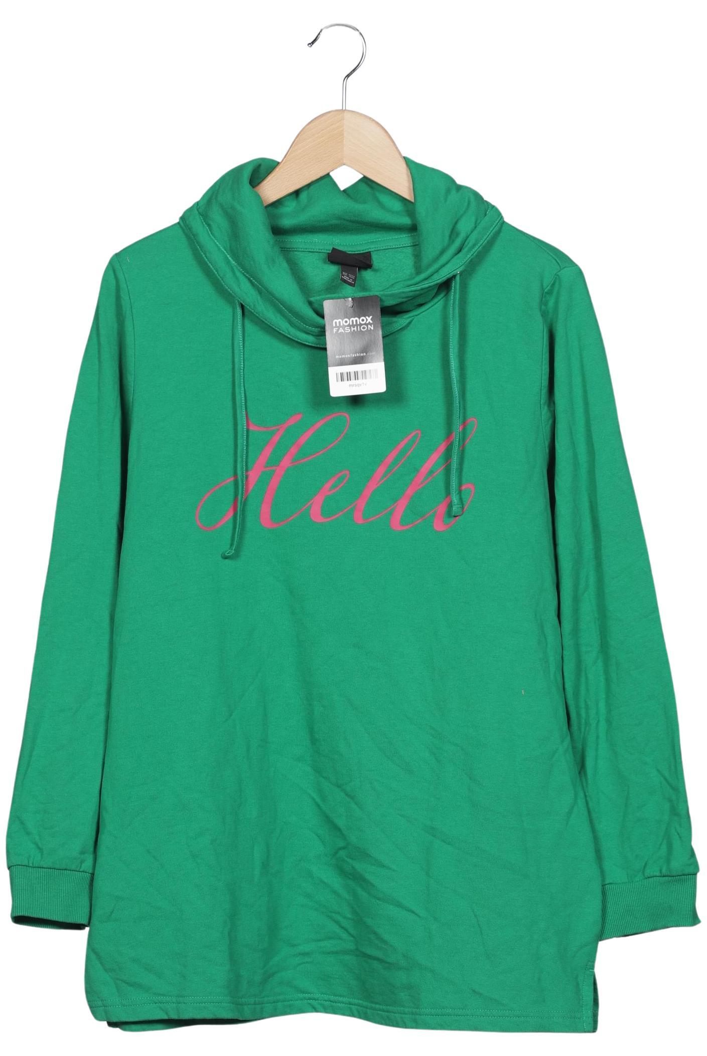 

Ulla Popken Damen Sweatshirt, grün, Gr. 42