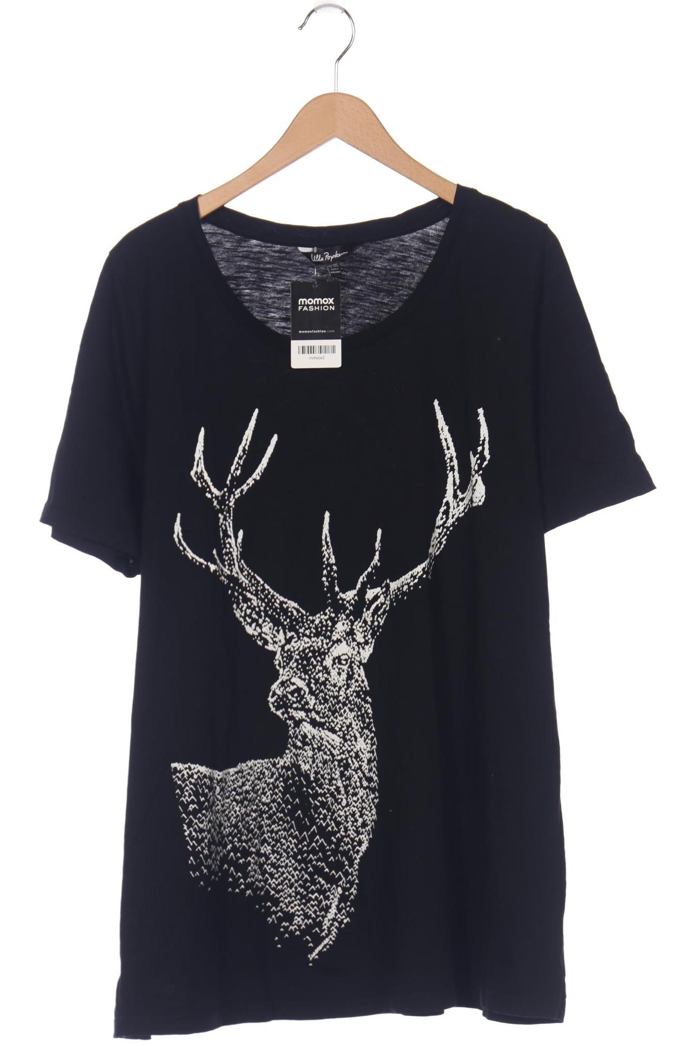 

Ulla Popken Damen T-Shirt, schwarz, Gr. 50