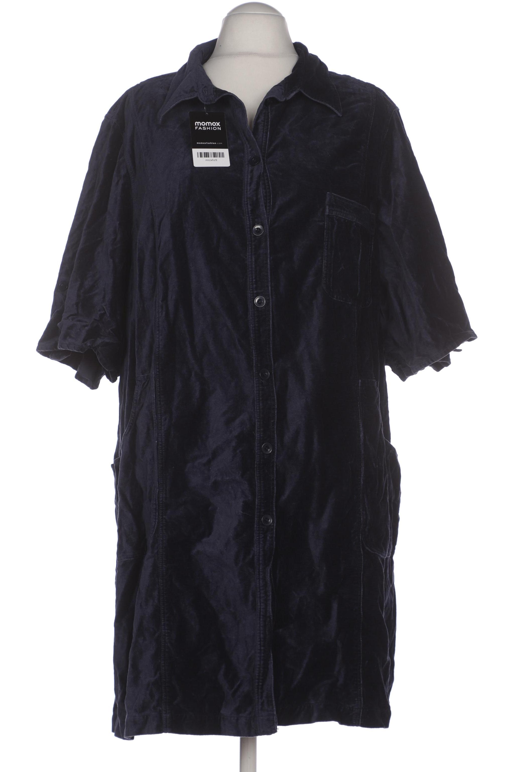 

Ulla Popken Damen Bluse, blau, Gr. 58