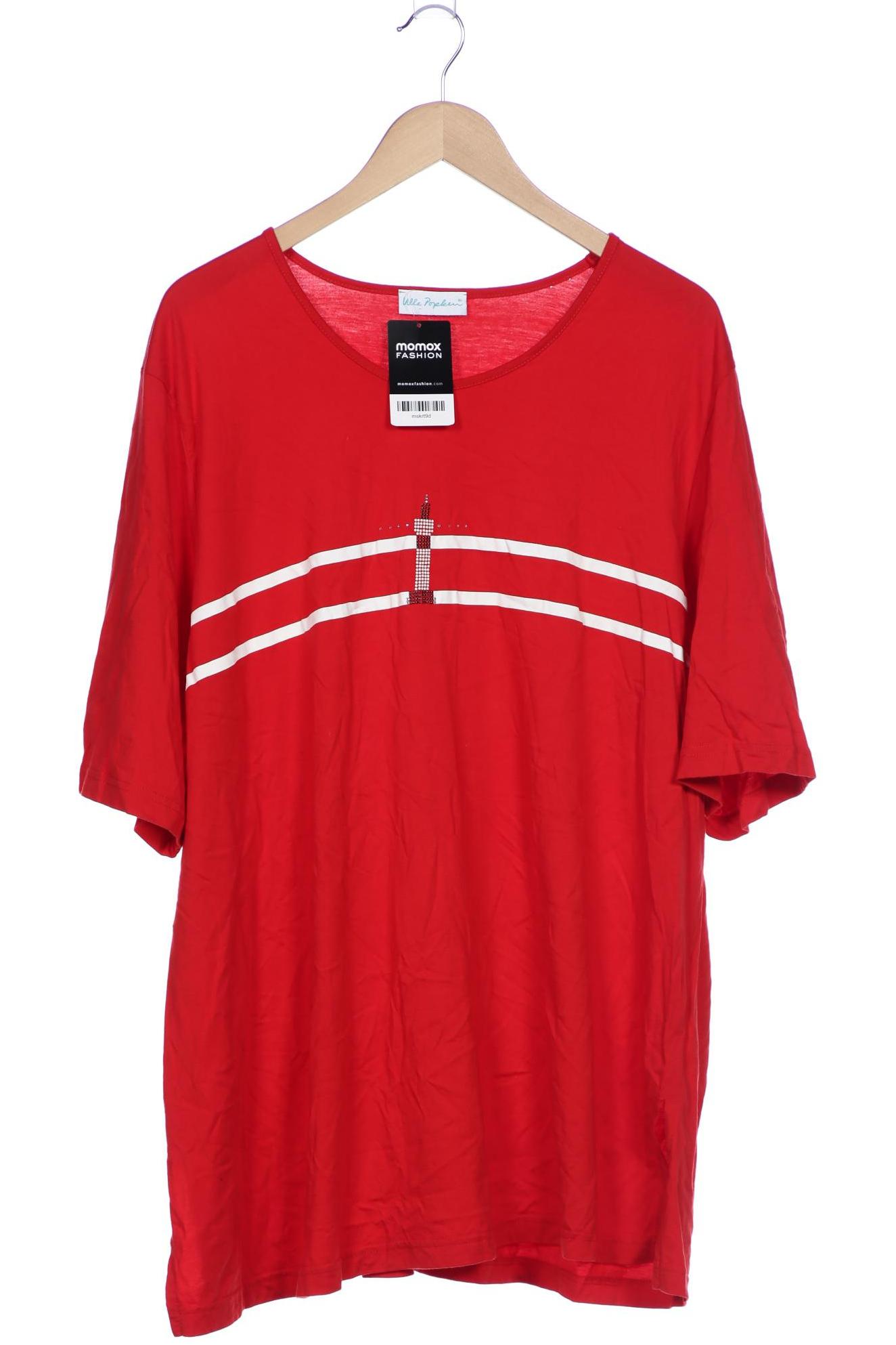 

Ulla Popken Damen T-Shirt, rot, Gr. 50