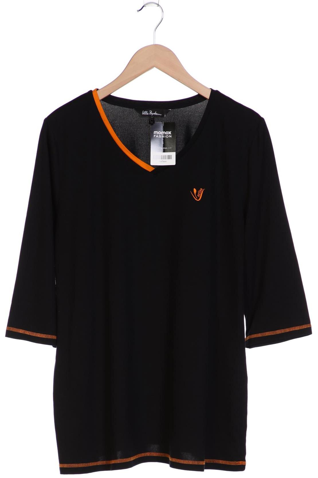 

Ulla Popken Damen T-Shirt, schwarz, Gr. 46