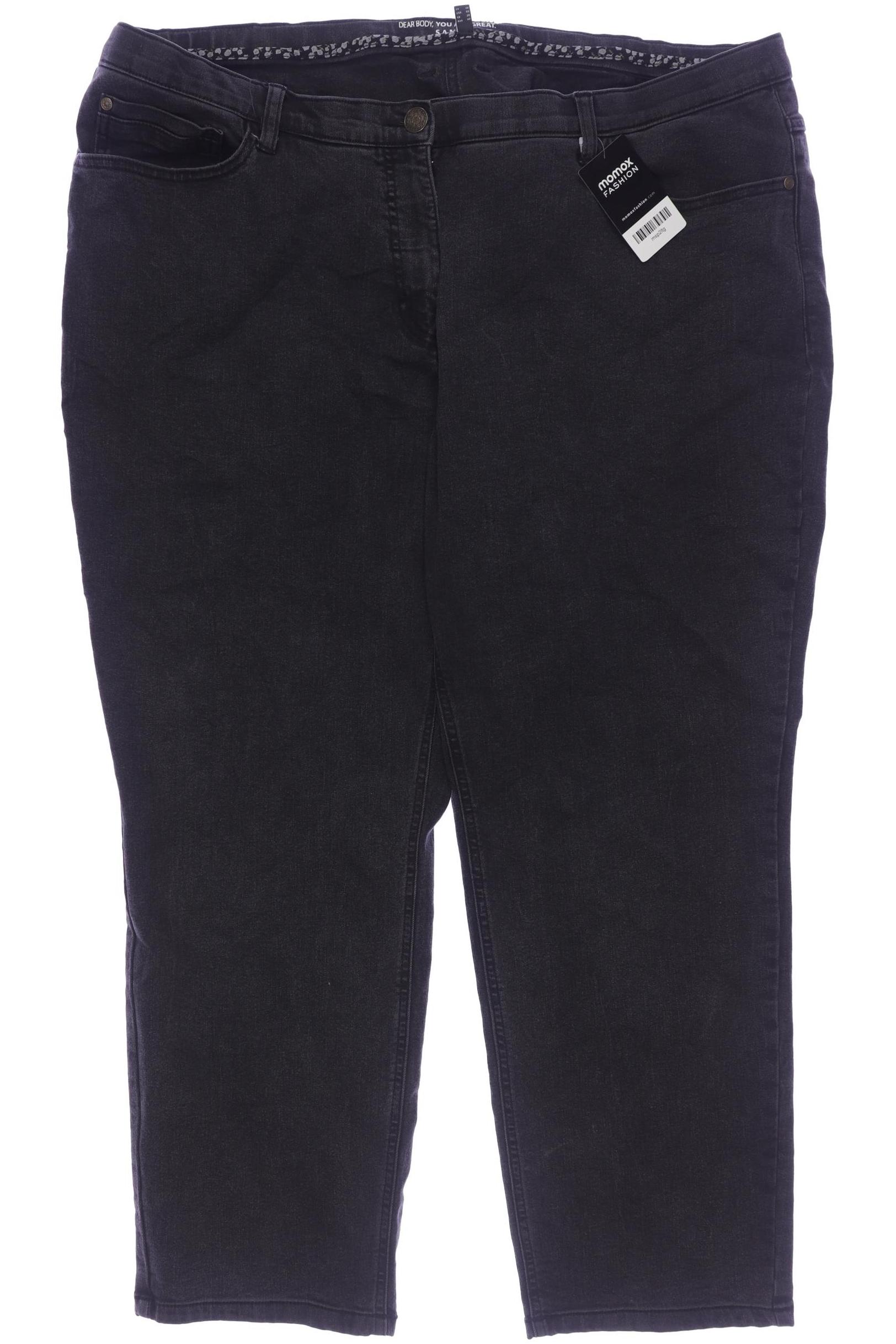 

Ulla Popken Damen Jeans, grau, Gr. 27