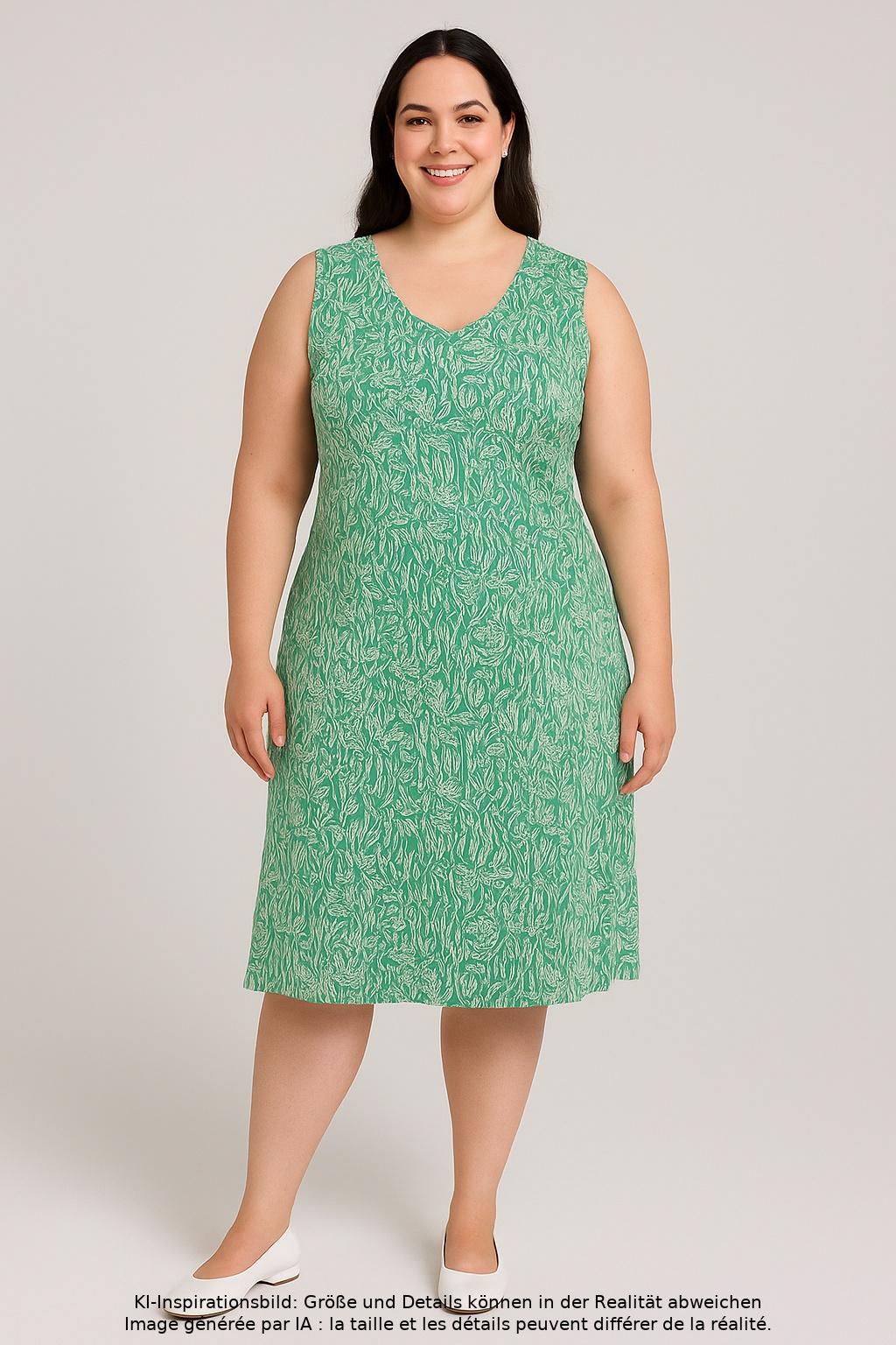 

Ulla Popken Damen Kleid, mehrfarbig, Gr. 48