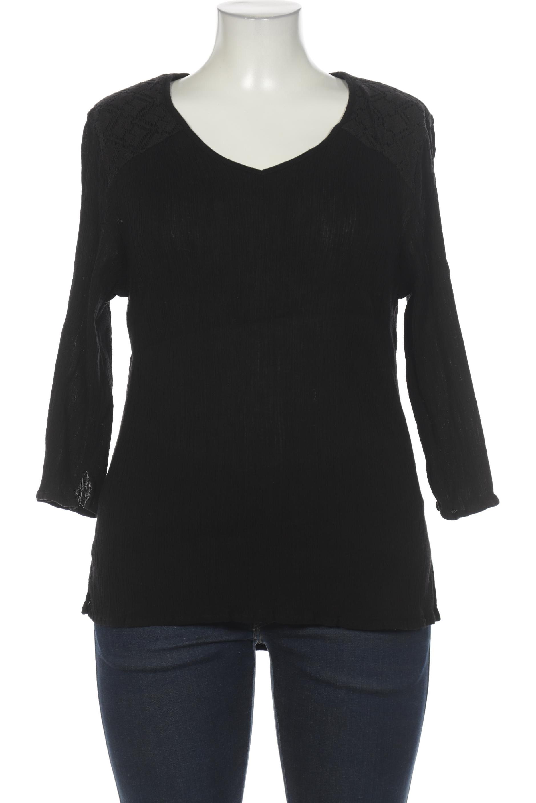 

Ulla Popken Damen Bluse, schwarz
