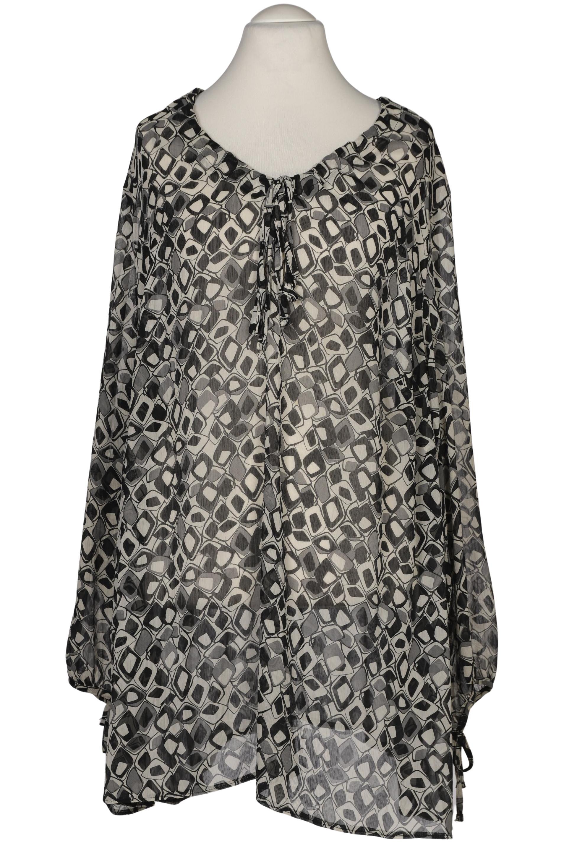 

Ulla Popken Damen Bluse, grau, Gr. 58