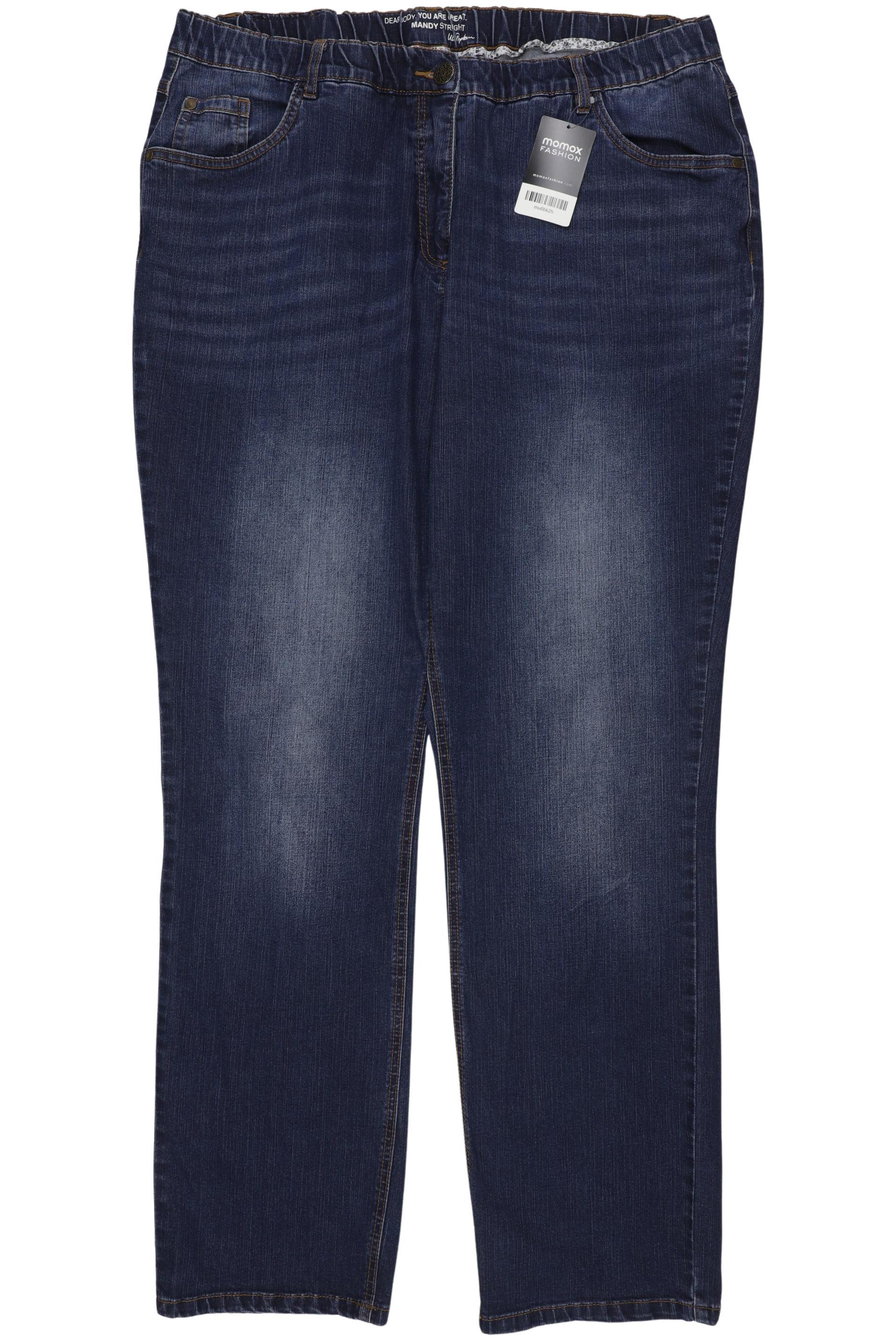 

Ulla Popken Damen Jeans, blau, Gr. 100