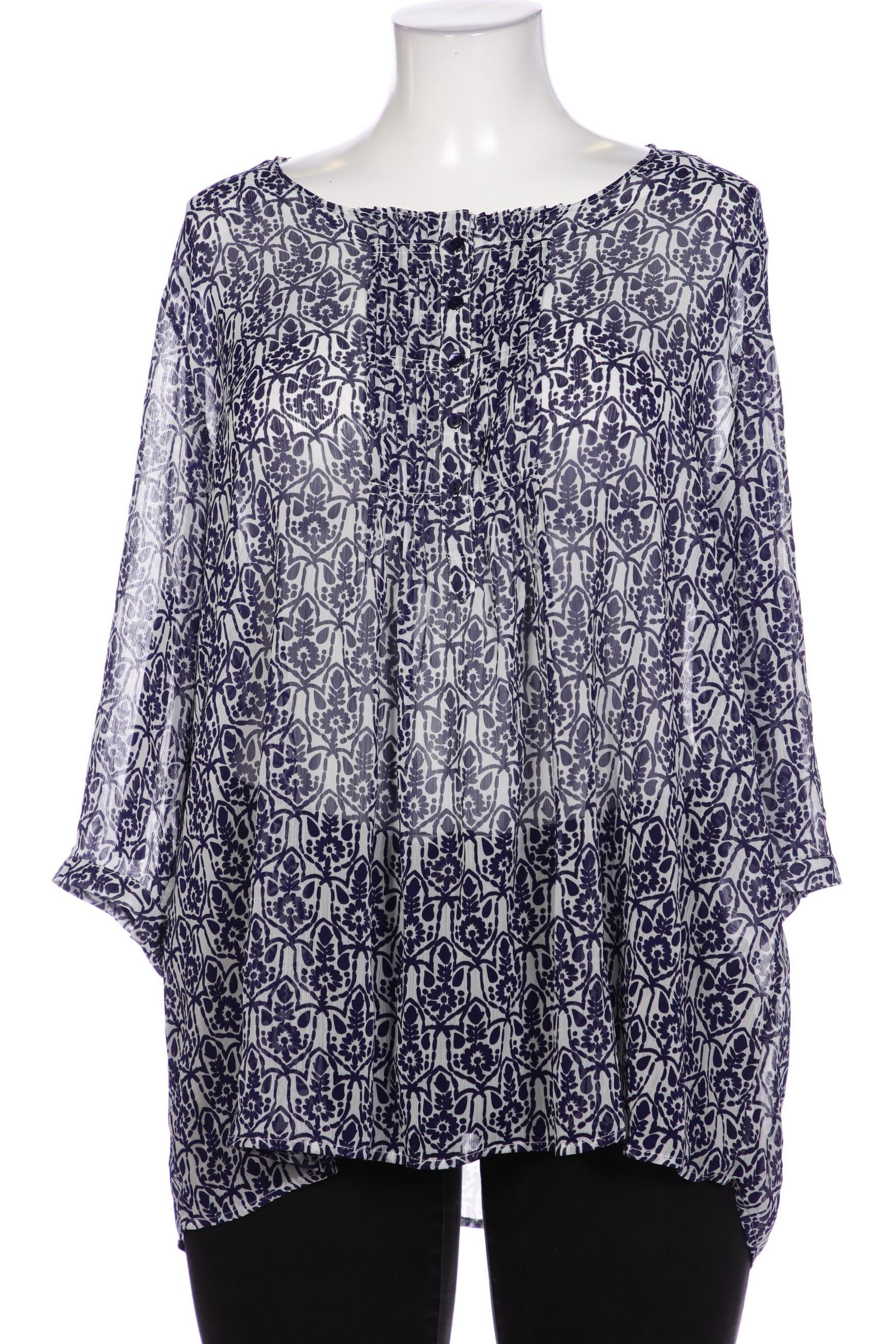 

Ulla Popken Damen Bluse, marineblau, Gr. 46