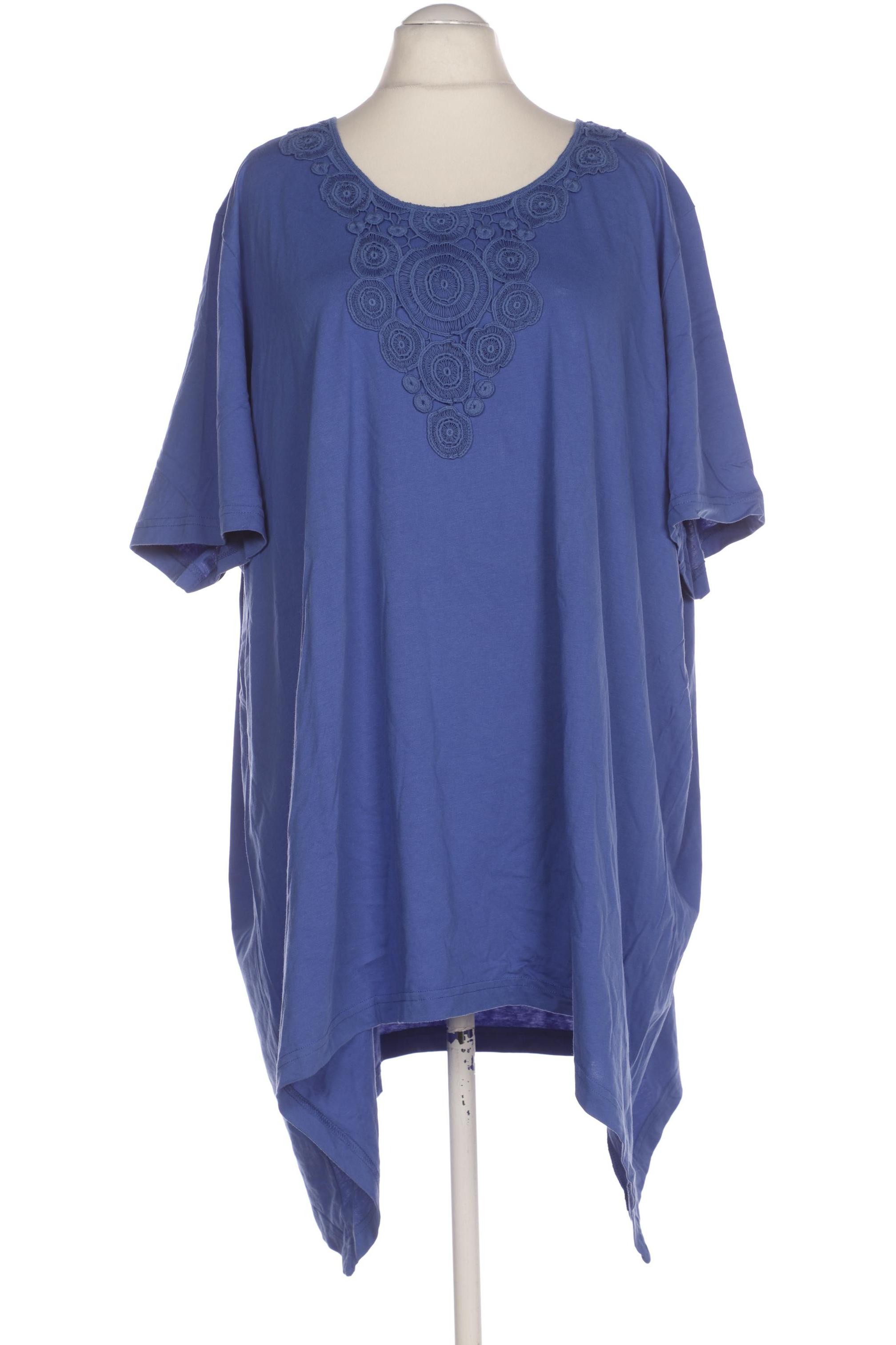 

Ulla Popken Damen T-Shirt, blau