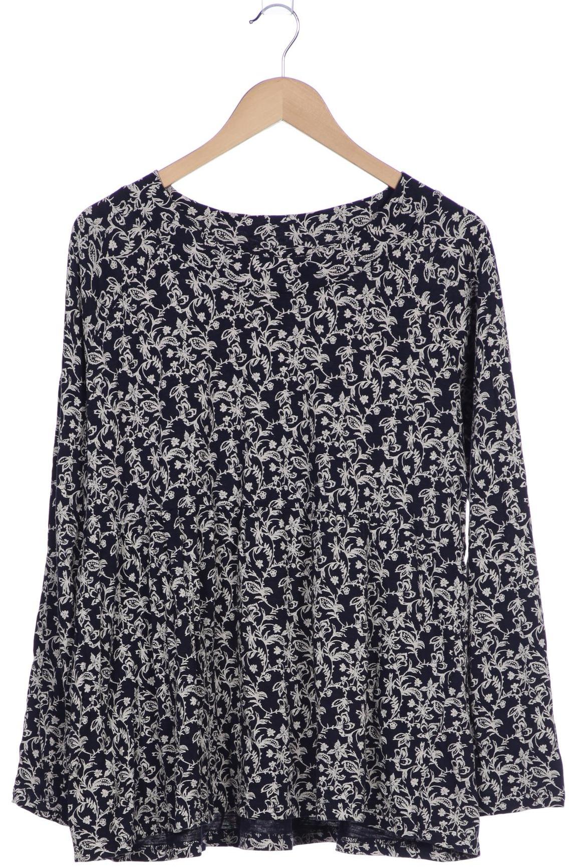 

Ulla Popken Damen Langarmshirt, marineblau, Gr. 46