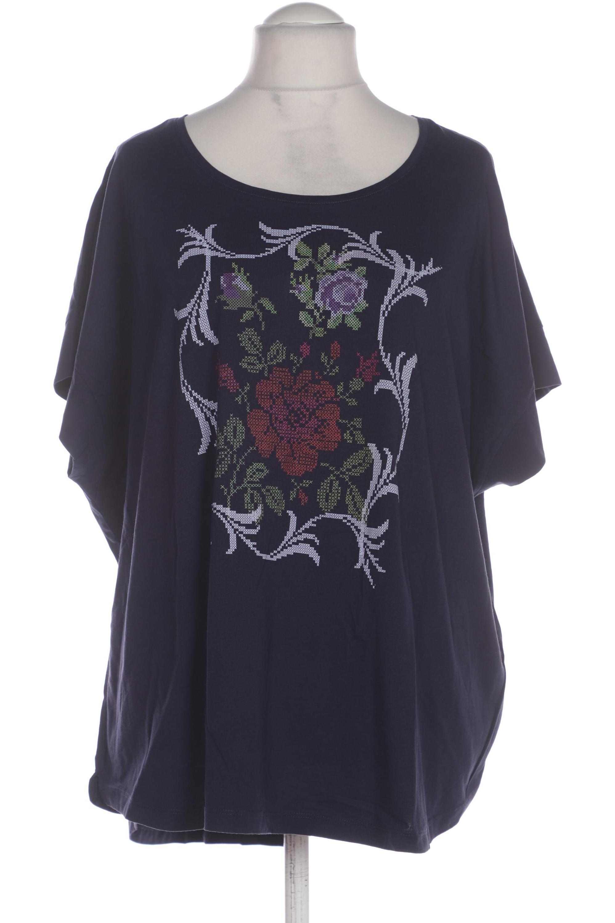 

Ulla Popken Damen T-Shirt, marineblau, Gr. 54