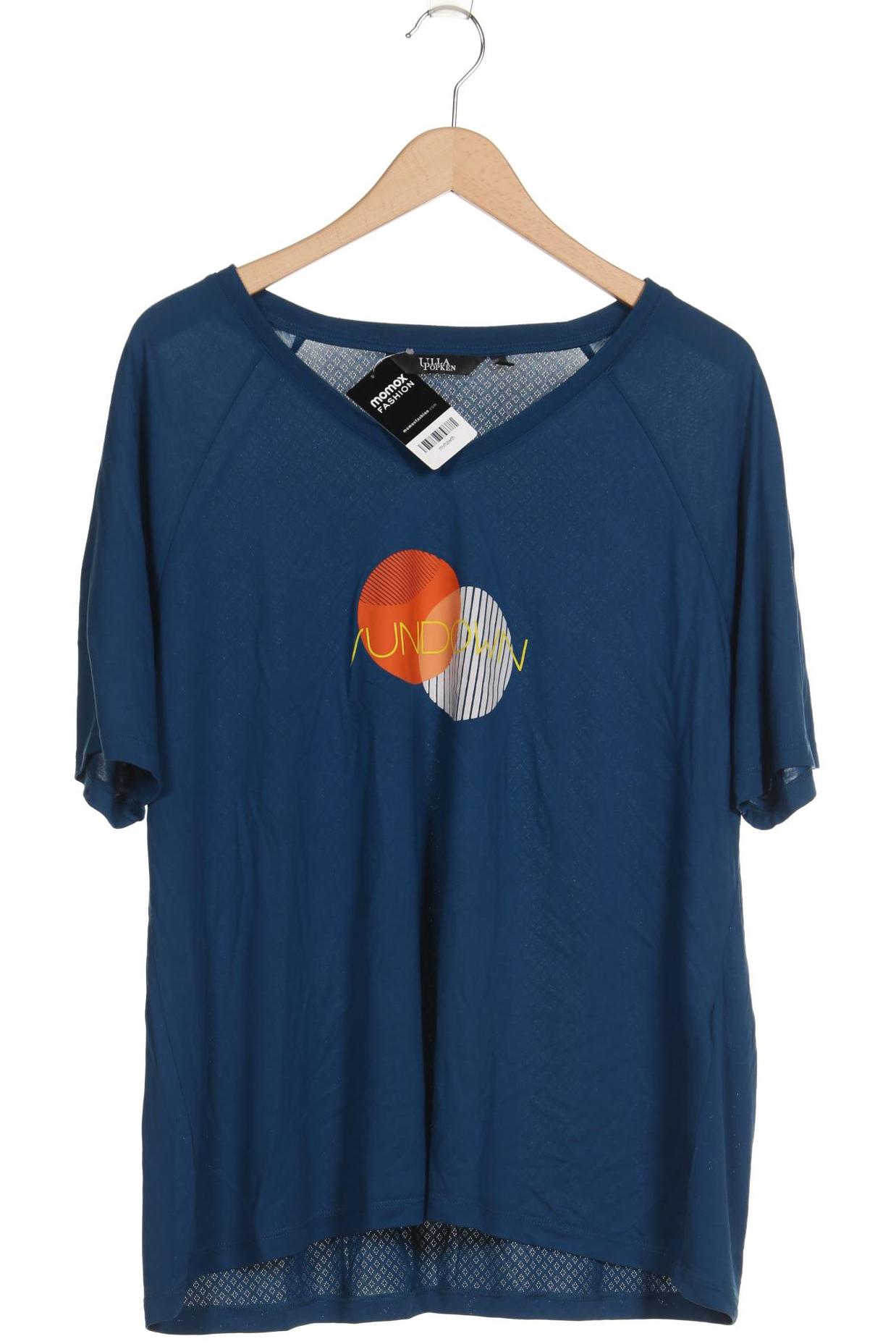 

Ulla Popken Damen T-Shirt, blau, Gr. 50
