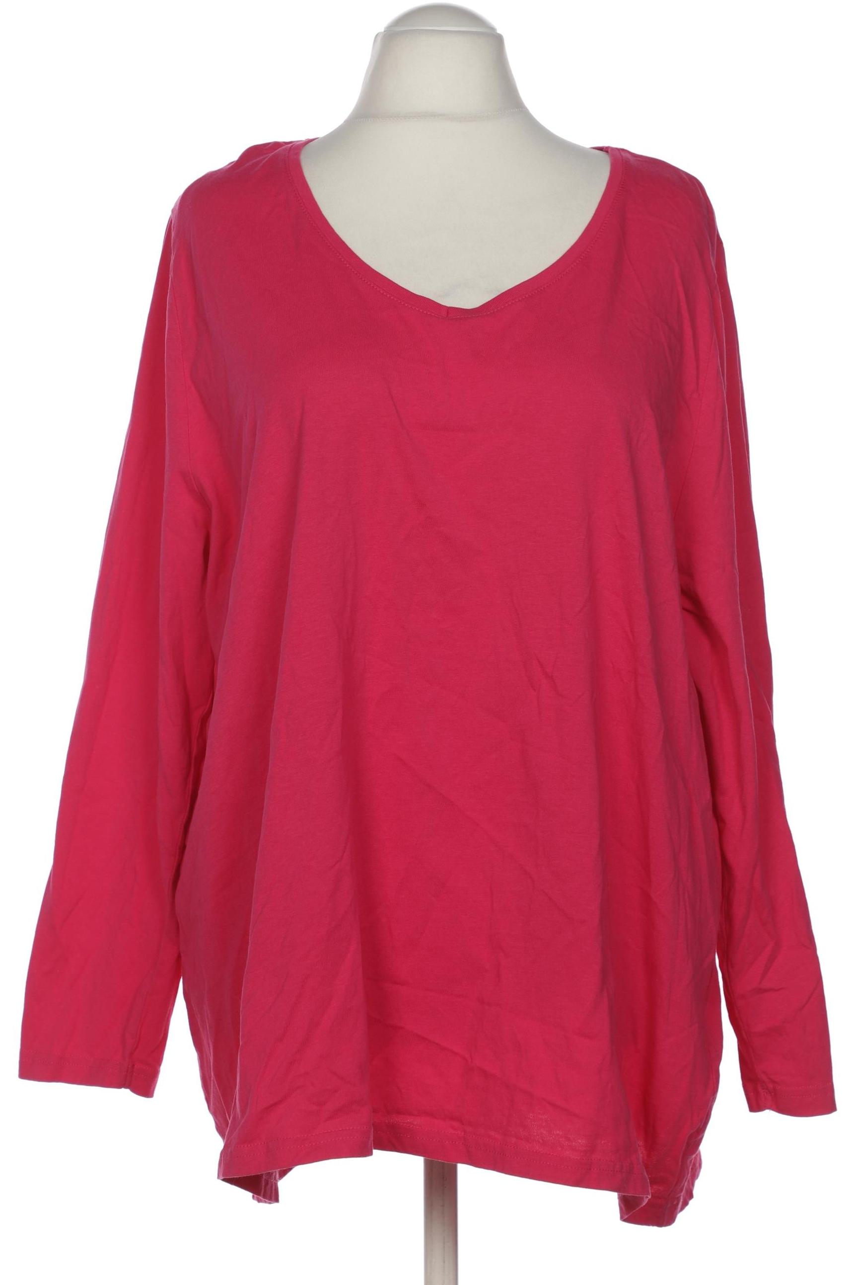 

Ulla Popken Damen Langarmshirt, pink, Gr. 54