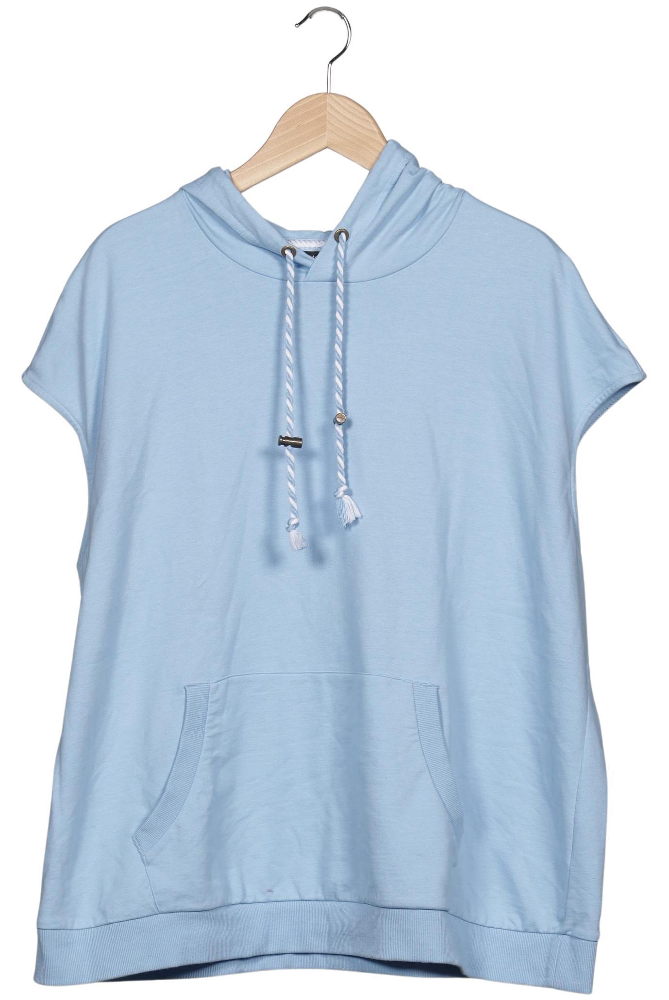 

Ulla Popken Damen Kapuzenpullover, hellblau, Gr. 50