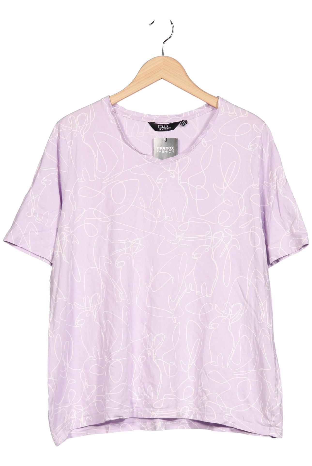 

Ulla Popken Damen T-Shirt, flieder, Gr. 46