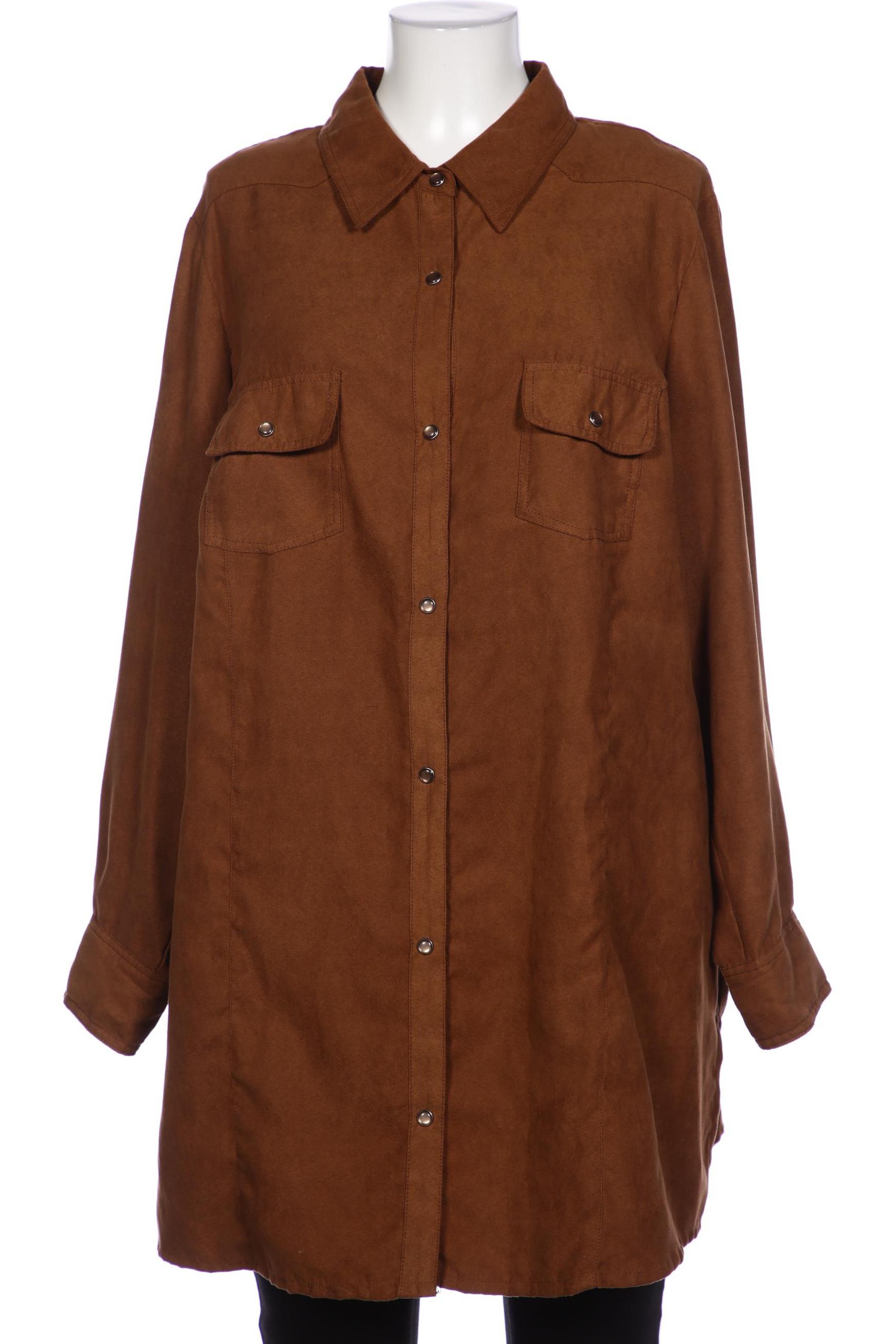 

Ulla Popken Damen Bluse, braun, Gr. 50