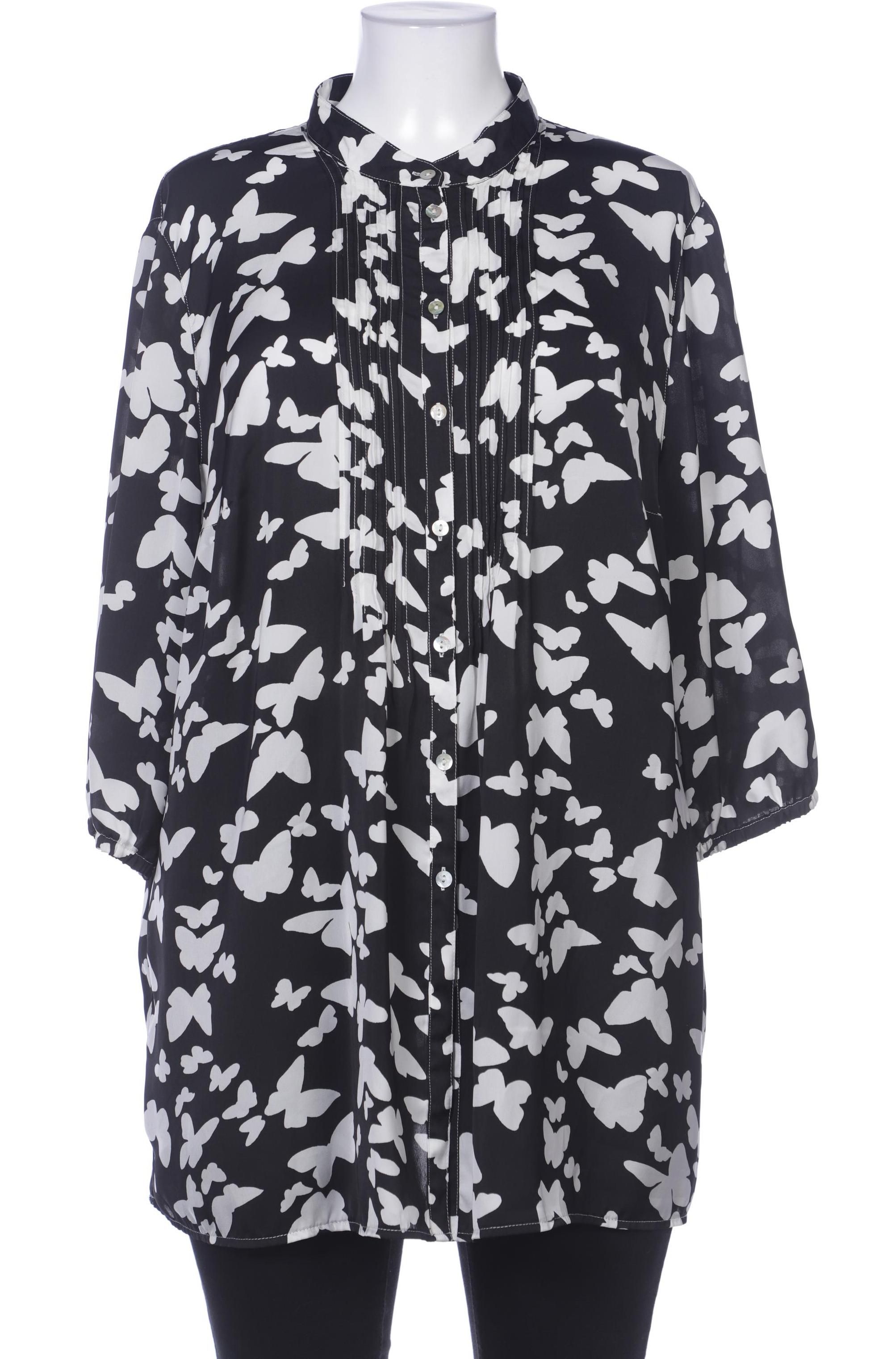 

Ulla Popken Damen Bluse, schwarz, Gr. 50