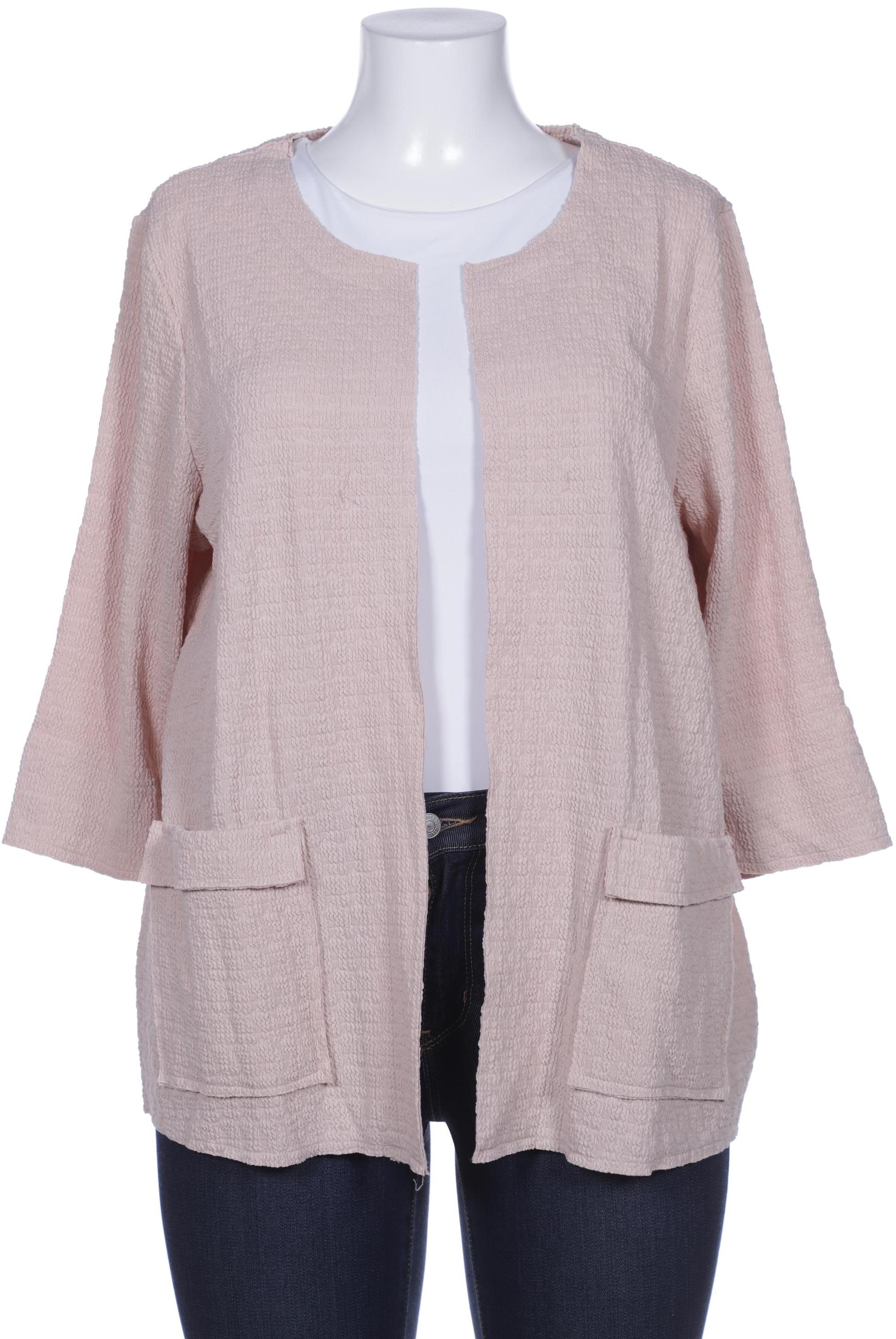 

Ulla Popken Damen Strickjacke, beige, Gr. 42