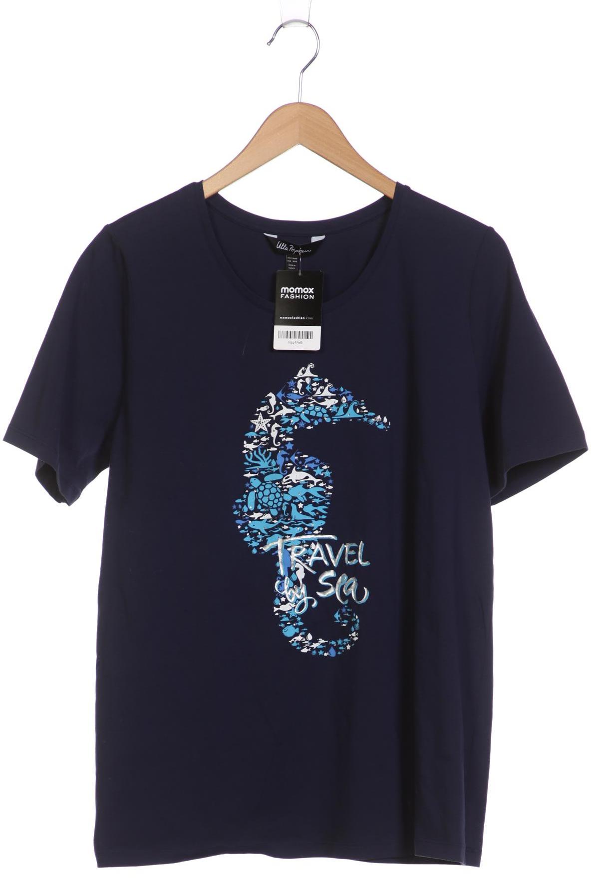 

Ulla Popken Damen T-Shirt, marineblau, Gr. 46