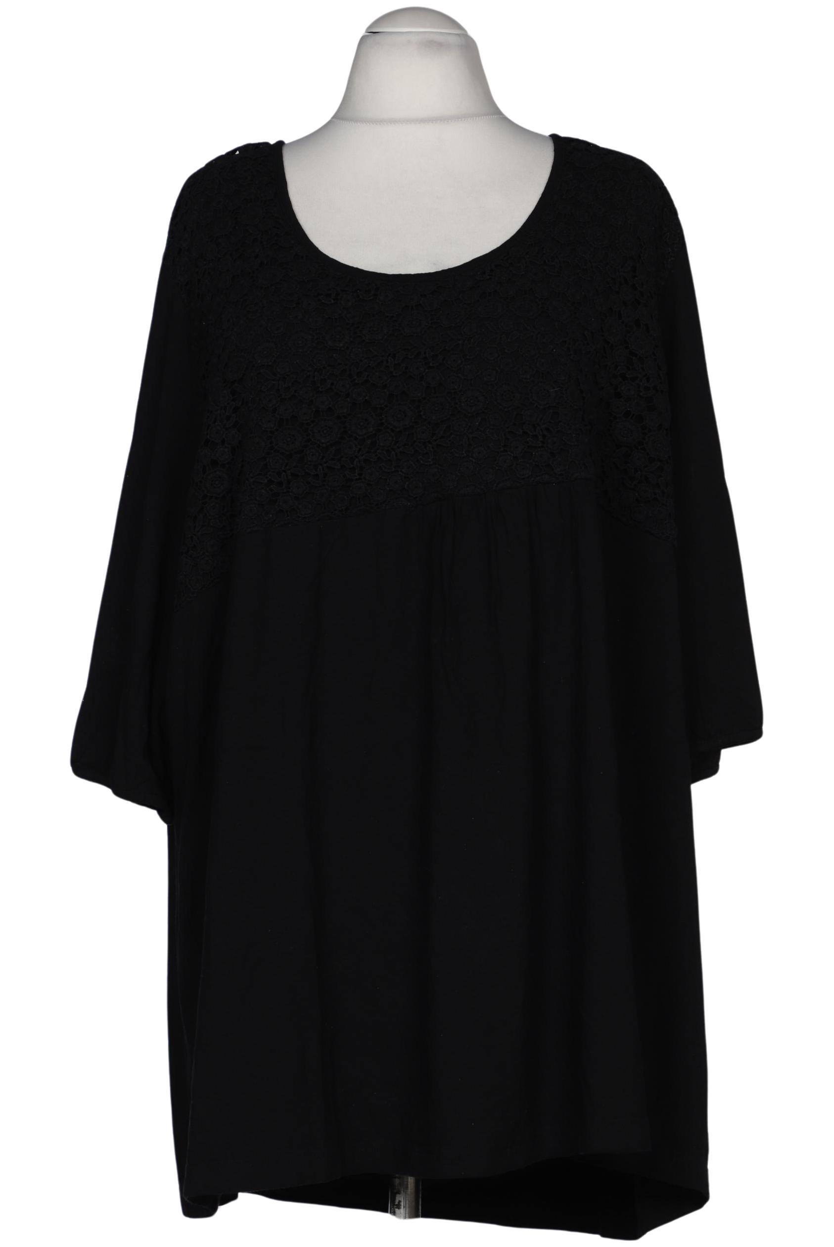 

Ulla Popken Damen Langarmshirt, schwarz, Gr. 58