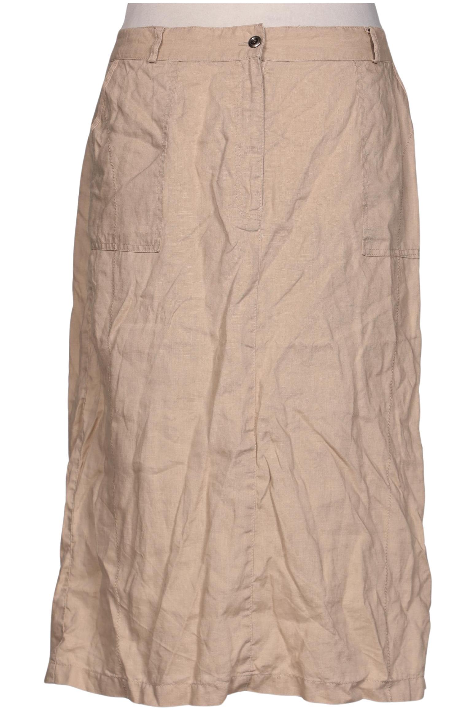 

Ulla Popken Damen Rock, beige, Gr. 44