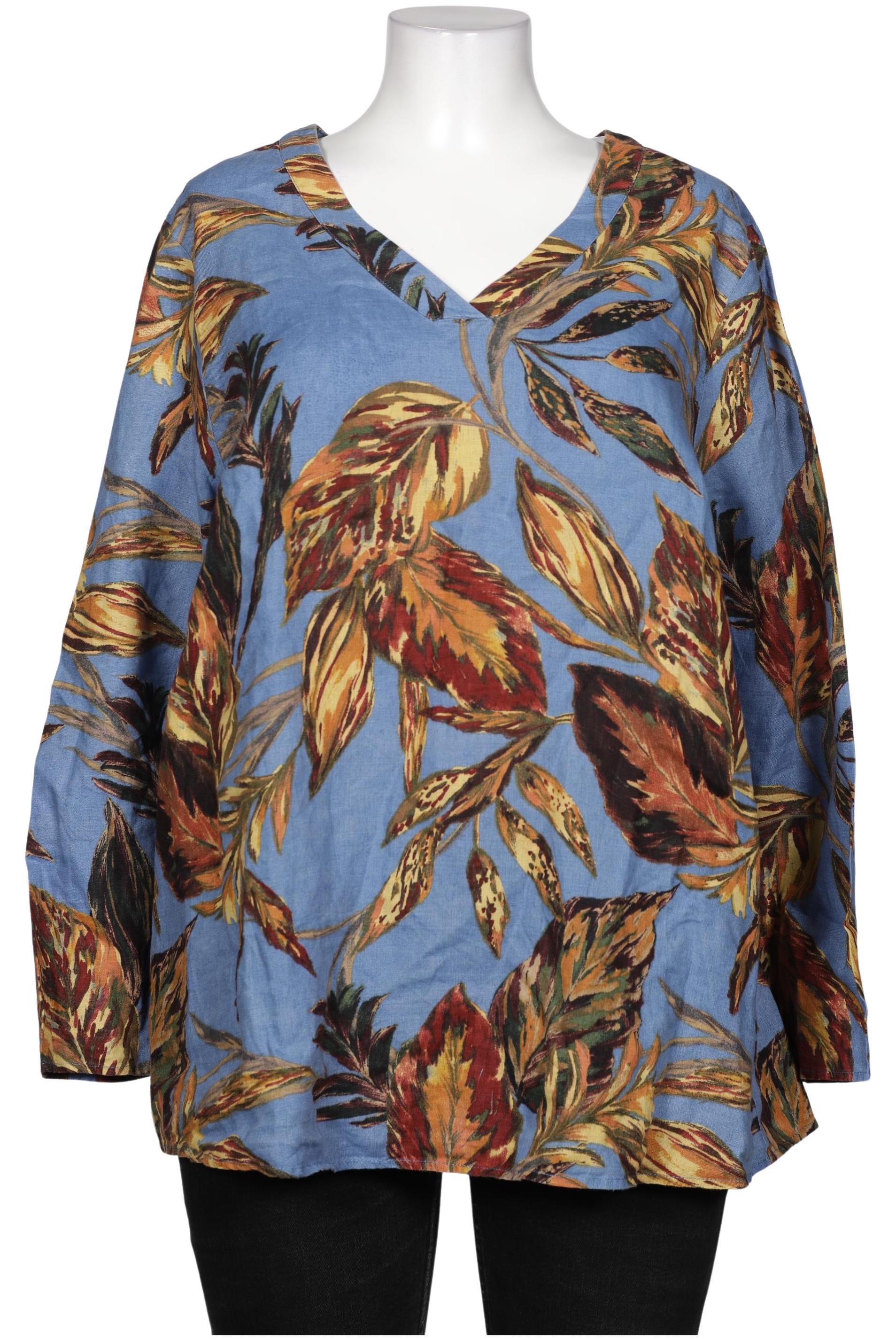 

Ulla Popken Damen Bluse, blau, Gr. 46