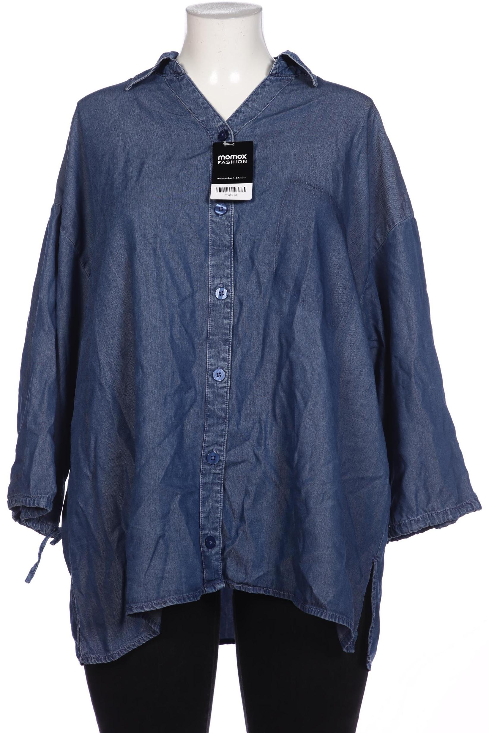 

Ulla Popken Damen Bluse, blau, Gr. 50