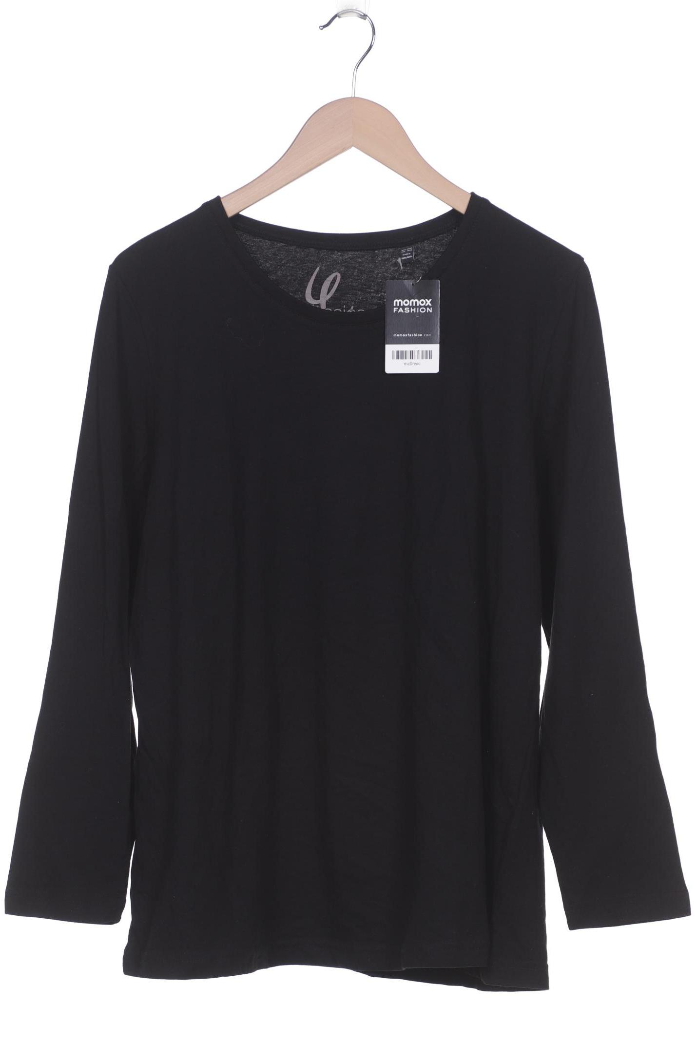 

Ulla Popken Damen Langarmshirt, schwarz
