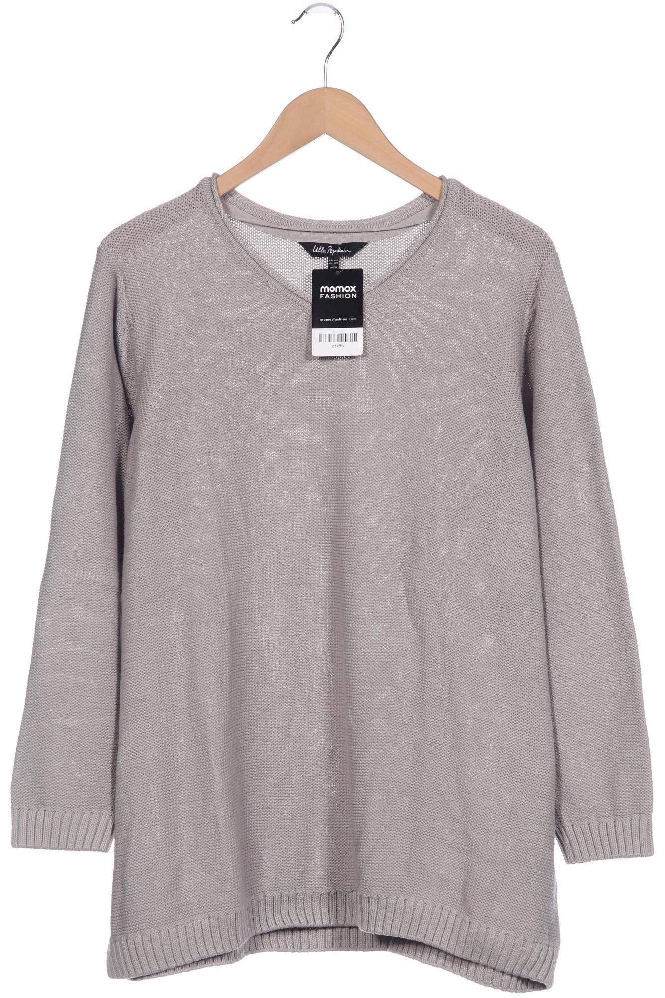 

Ulla Popken Damen Pullover, grau, Gr. 46