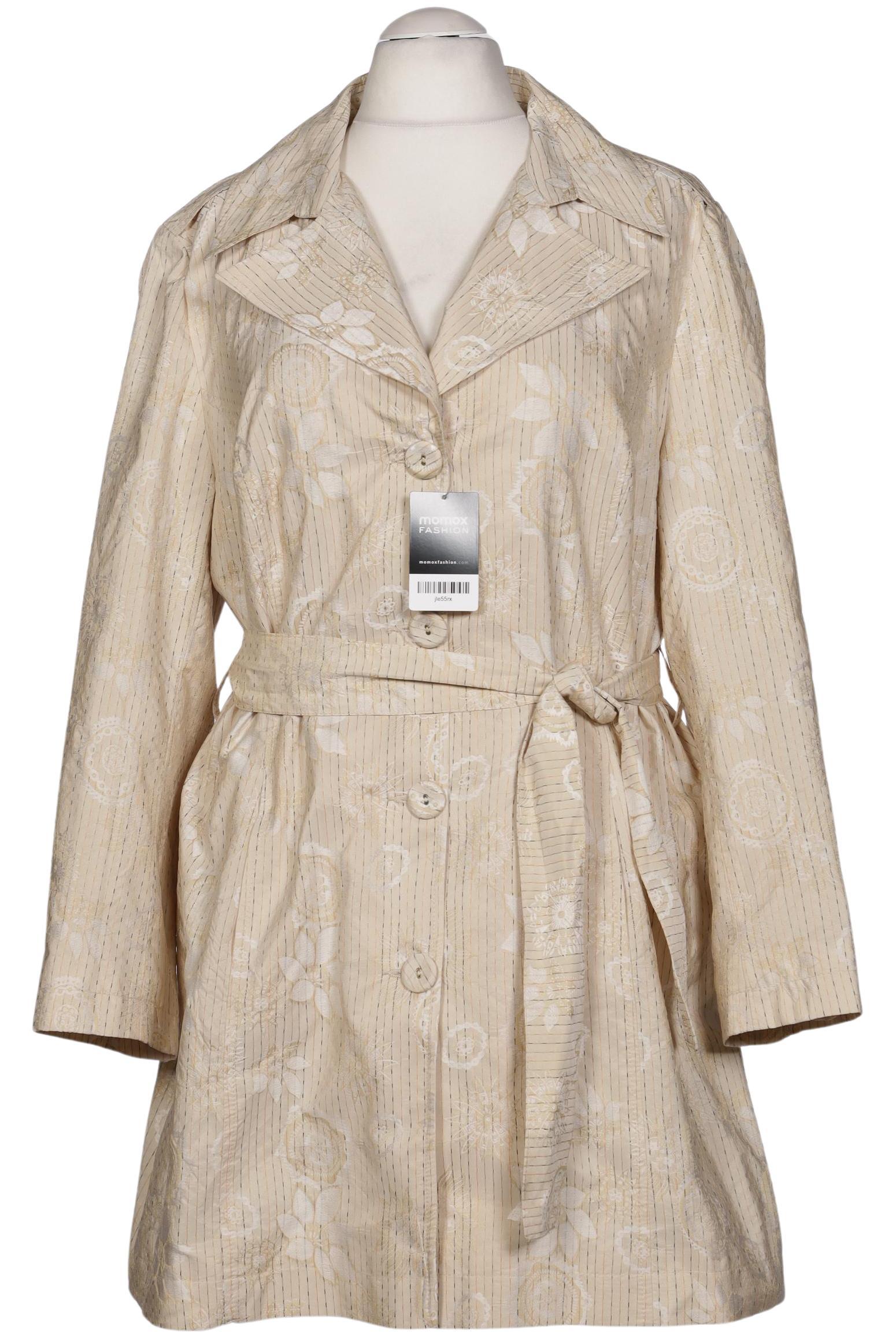 

Ulla Popken Damen Mantel, beige, Gr. 46