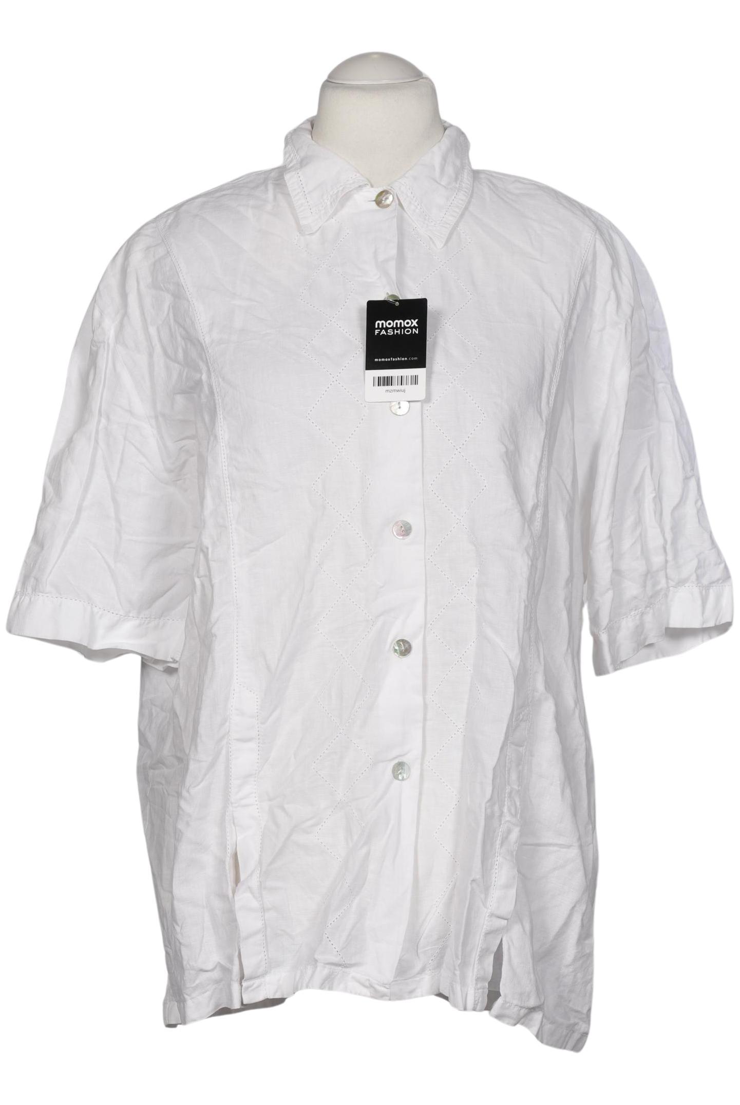 

Ulla Popken Damen Bluse, weiß, Gr. 46