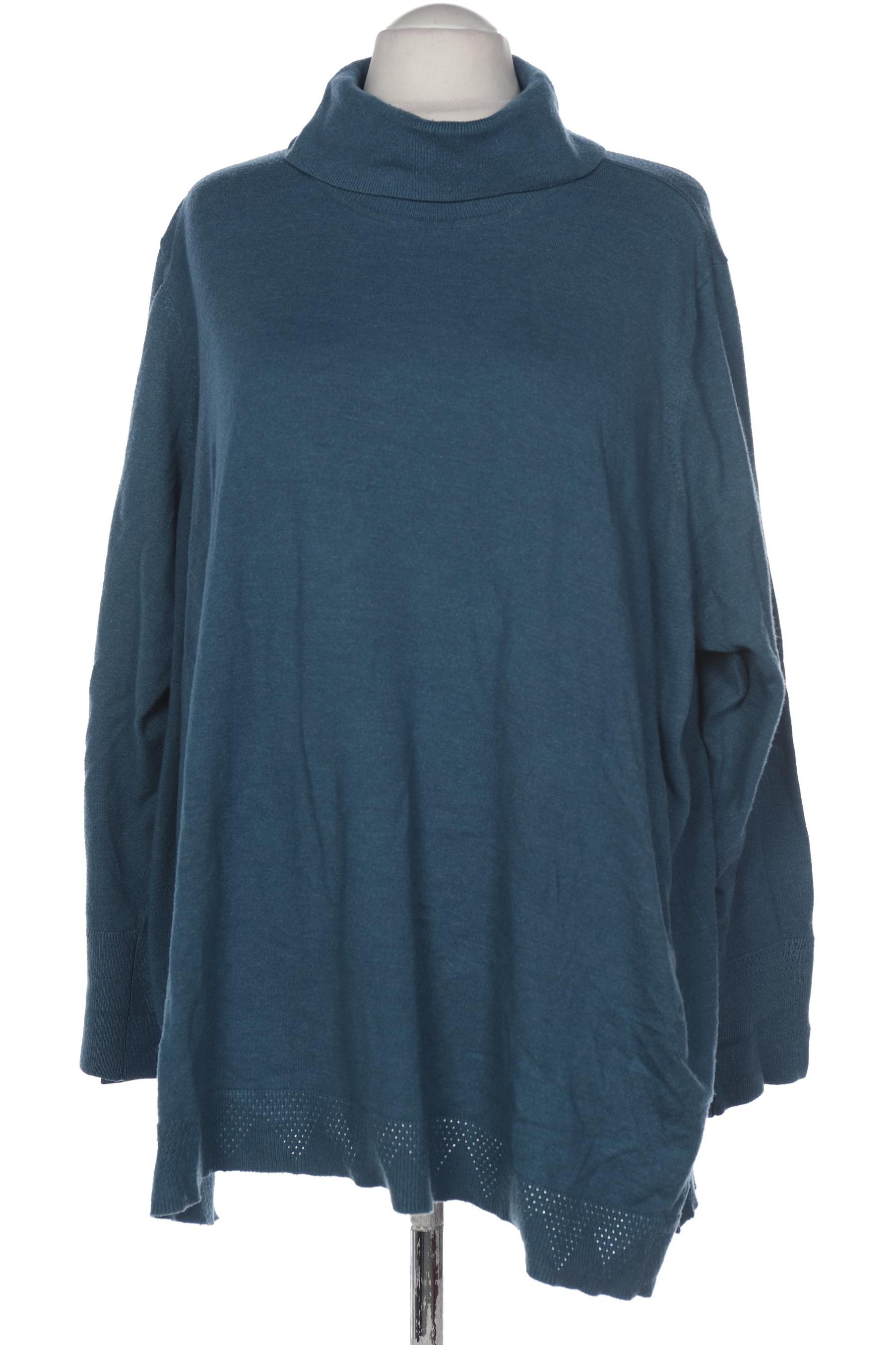 

Ulla Popken Damen Pullover, blau, Gr. 58