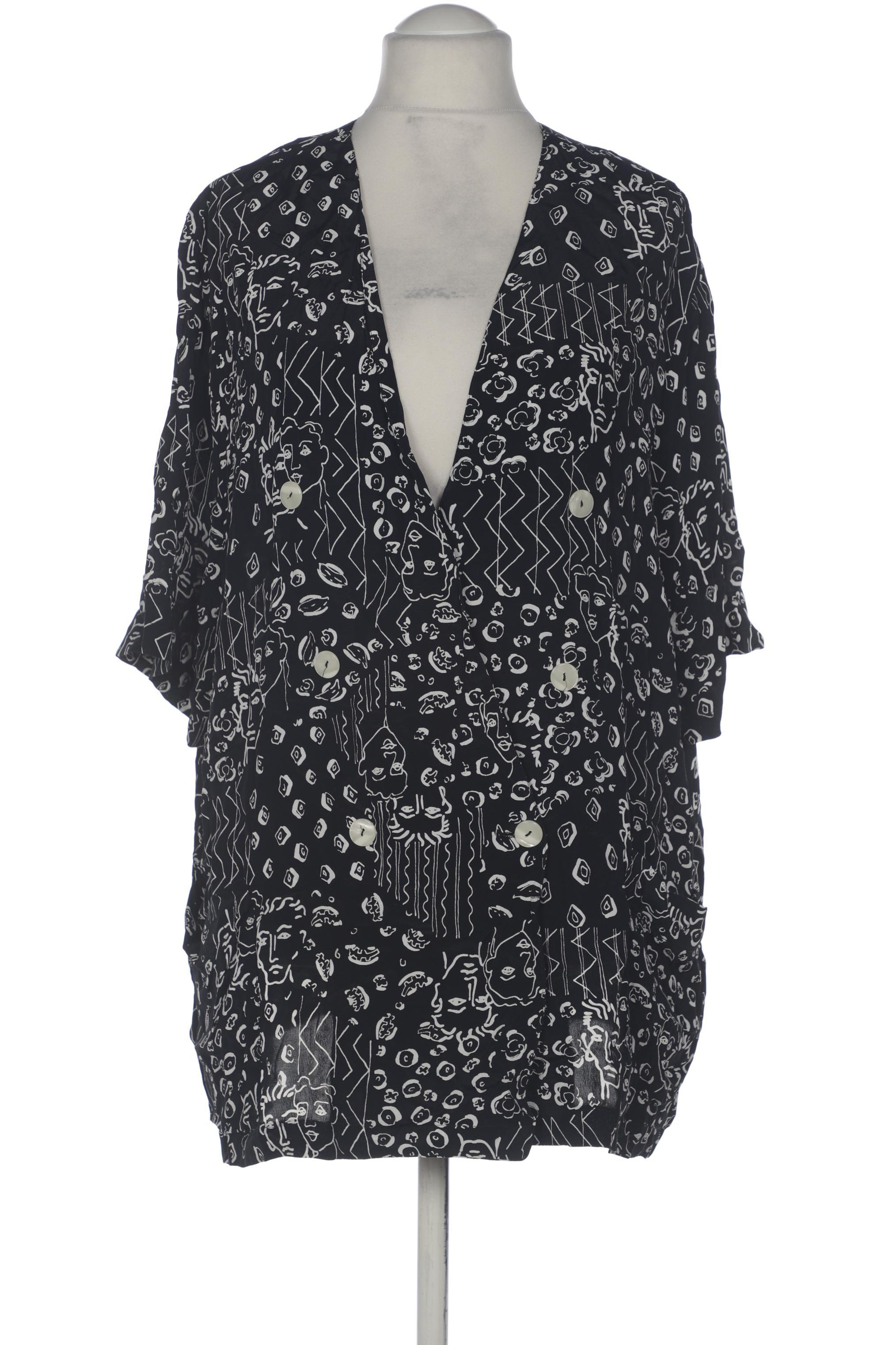 

Ulla Popken Damen Bluse, schwarz, Gr. 52