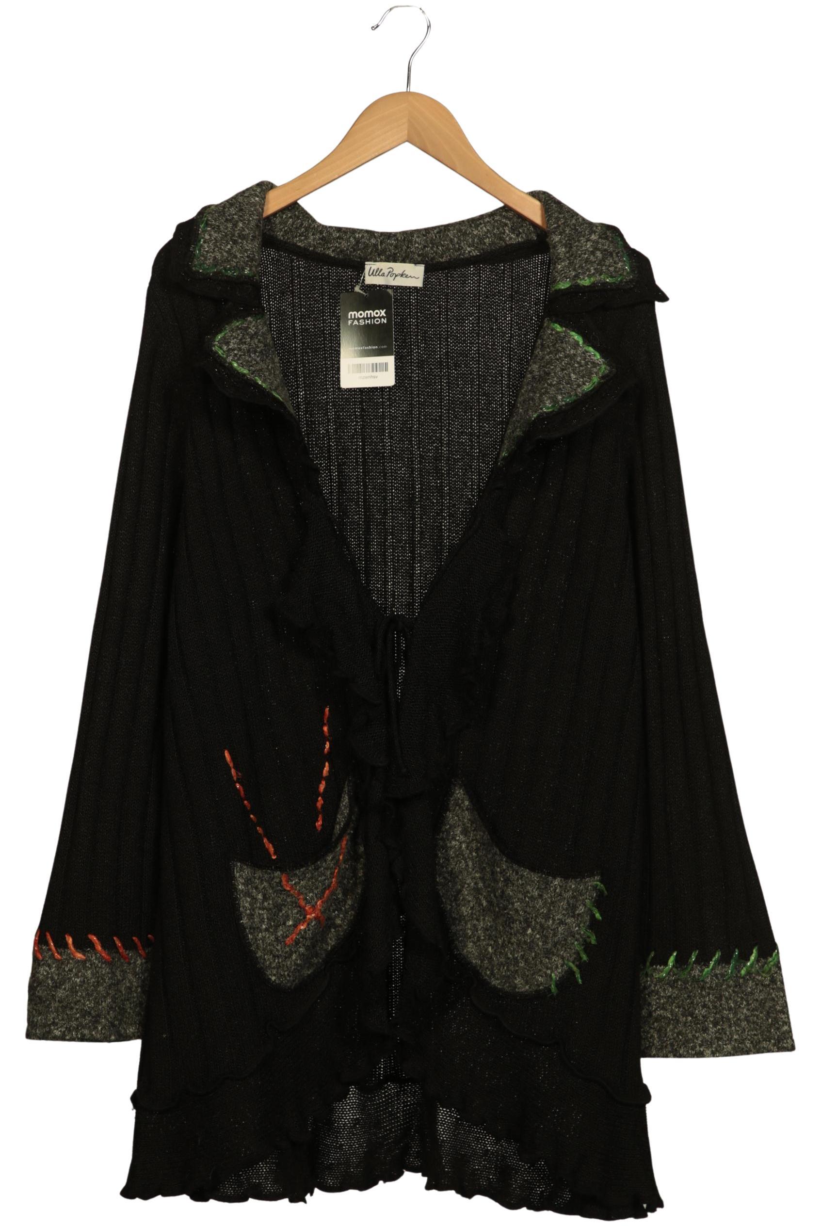 

Ulla Popken Damen Strickjacke, schwarz, Gr. 50